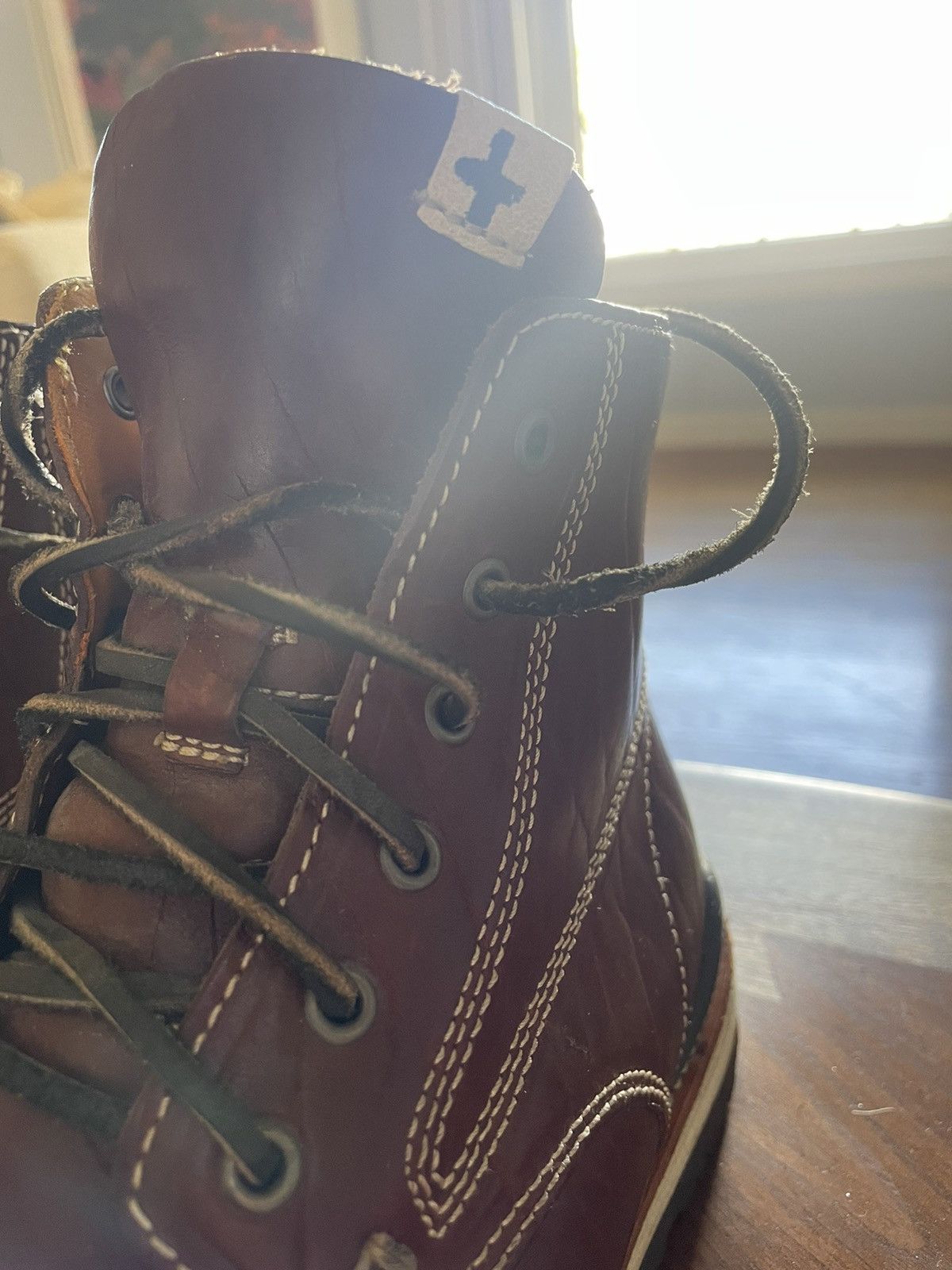 Visvim Visvim 7 Hole Moc Toe Leather Boots Size US 9.5 / EU 42-43 - 7 Thumbnail