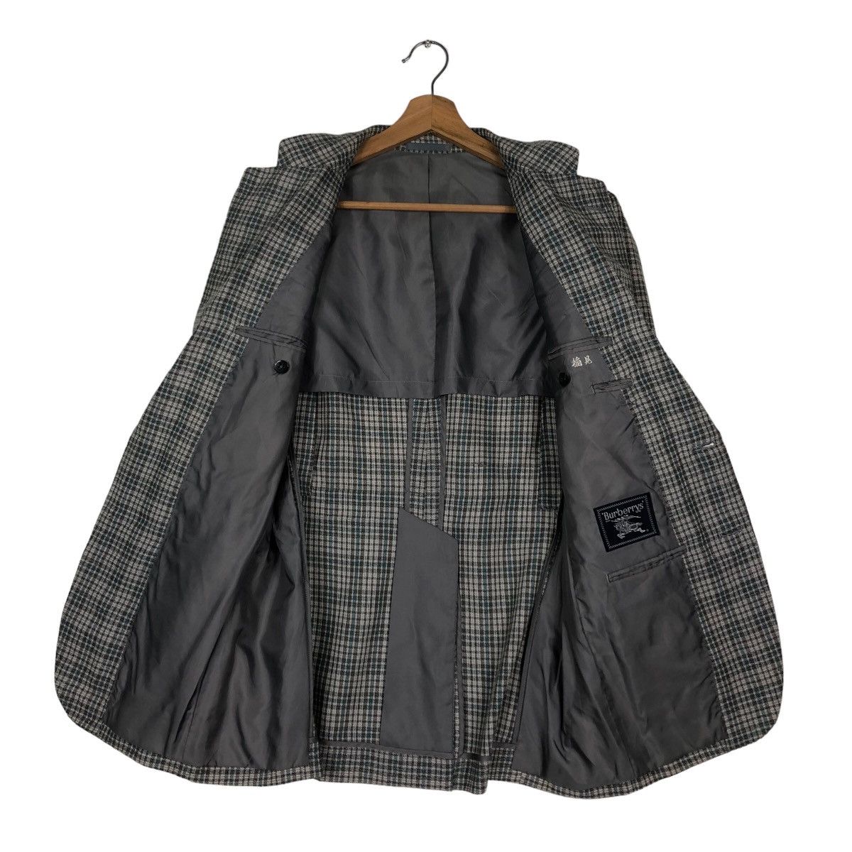 Burberry 🔥Vintage Burberrys Nova Check Tartan Design Double Breast Size US M / EU 48-50 / 2 - 13 Thumbnail