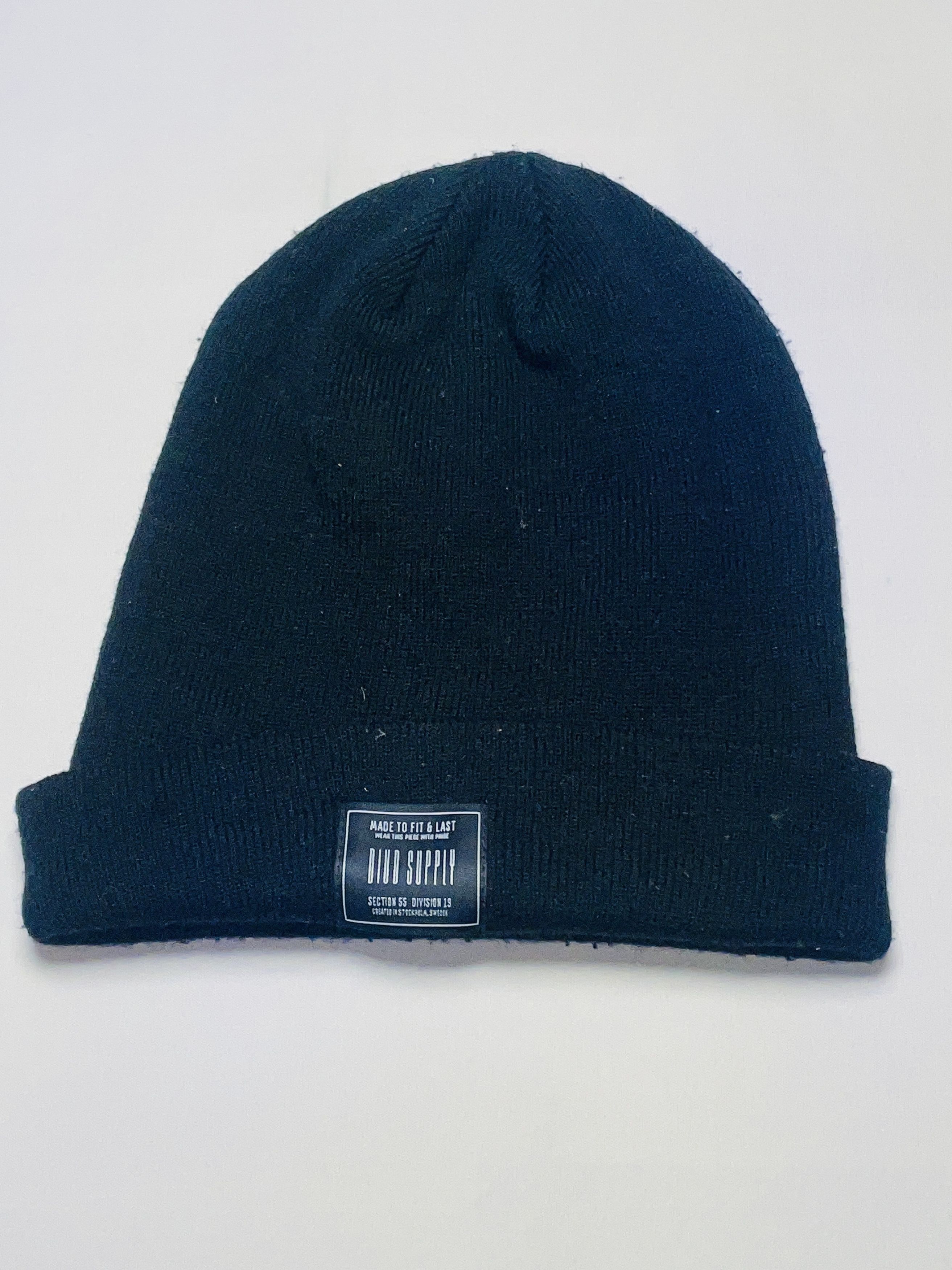 H&M 🧥 9,90€ – Schwarze Beanie/Strickmütze – Divided H&M Size ONE SIZE - 1 Thumbnail
