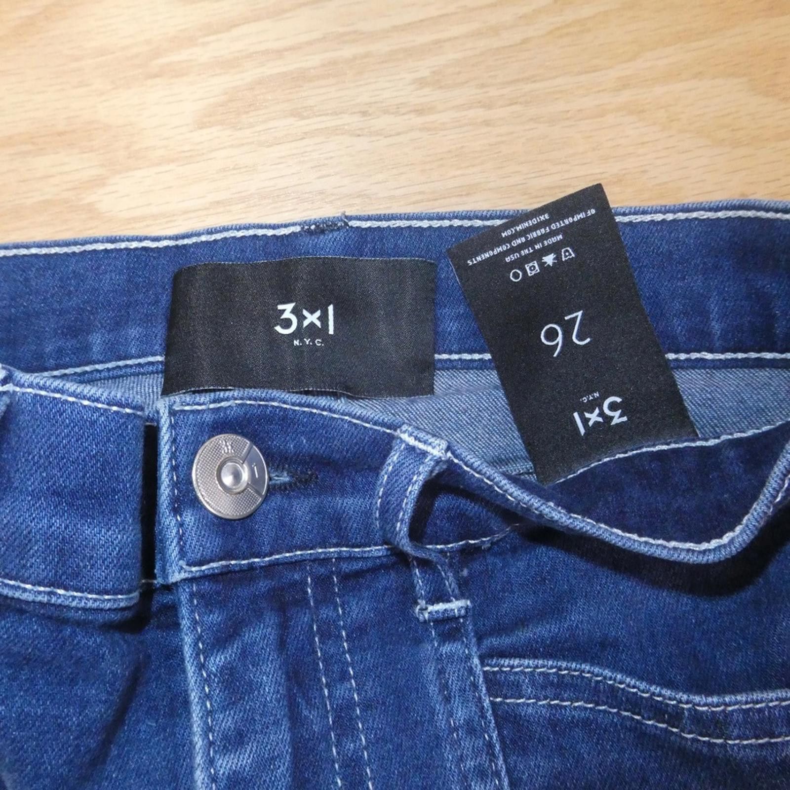 3x1 3x1 N.Y.C. 26" High Waist Straight Leg Jeans – Dark Wash Size 26" / US 2 / IT 38 - 4 Thumbnail