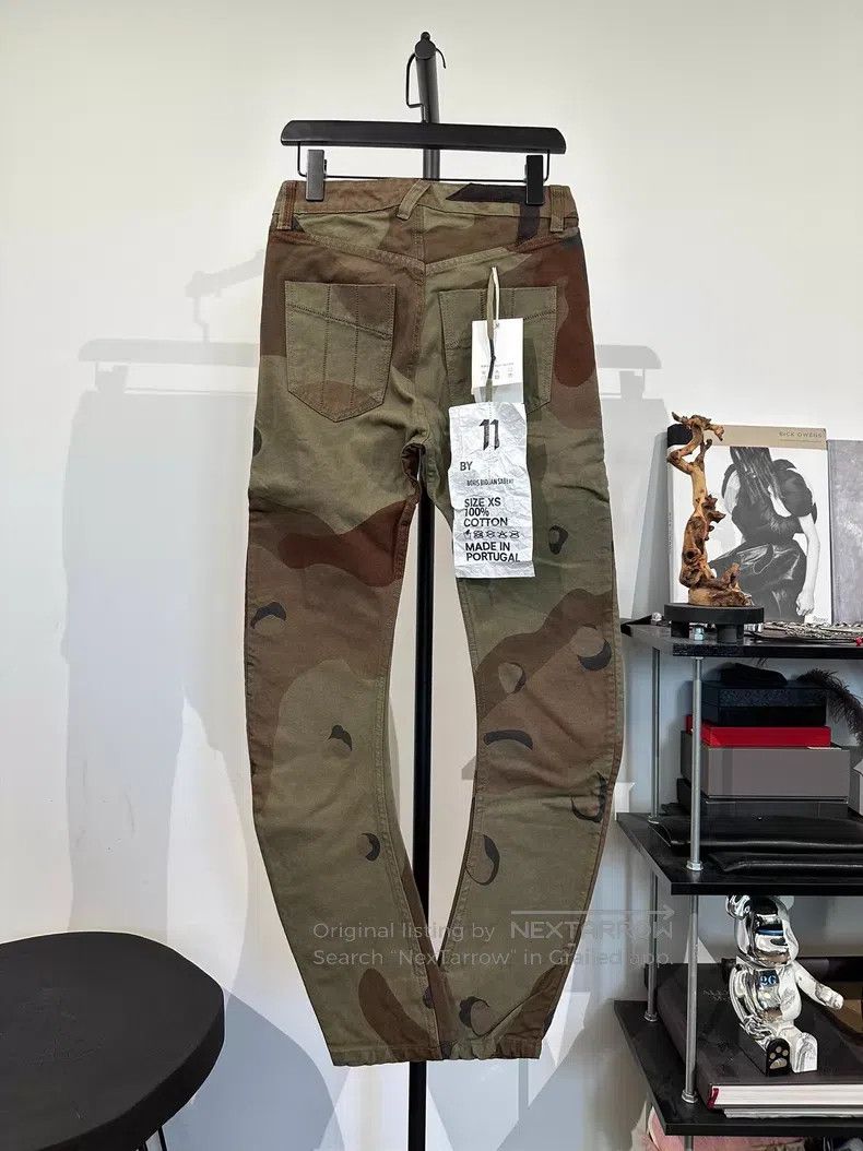 Boris Bidjan Saberi Boris Bidjan Saberi Size XS Camouflage canvas knife pants w Size US 26 / EU 42 - 1 Thumbnail