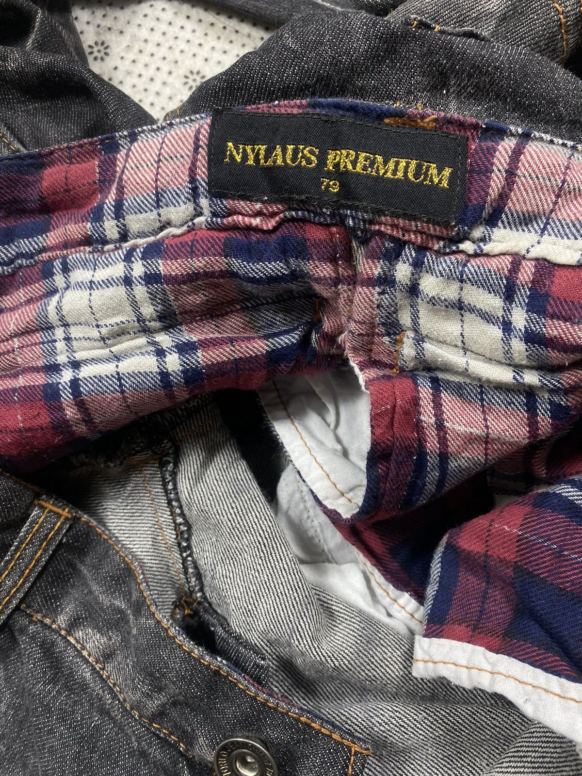 Hysteric Glamour × PPFM Extremely Patina Look By Nylaus Premium Size US 30 / EU 46 - 7 Thumbnail