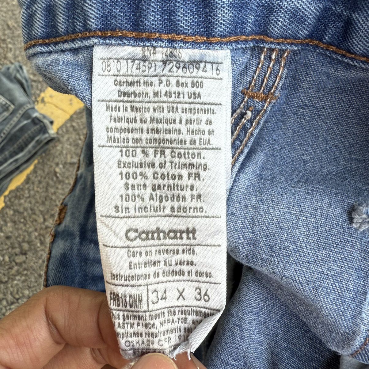 Carhartt VINTAGE CARHARRT STRAIGHT FADED CARGO PANTS Size US 34 / EU 50 - 14 Thumbnail