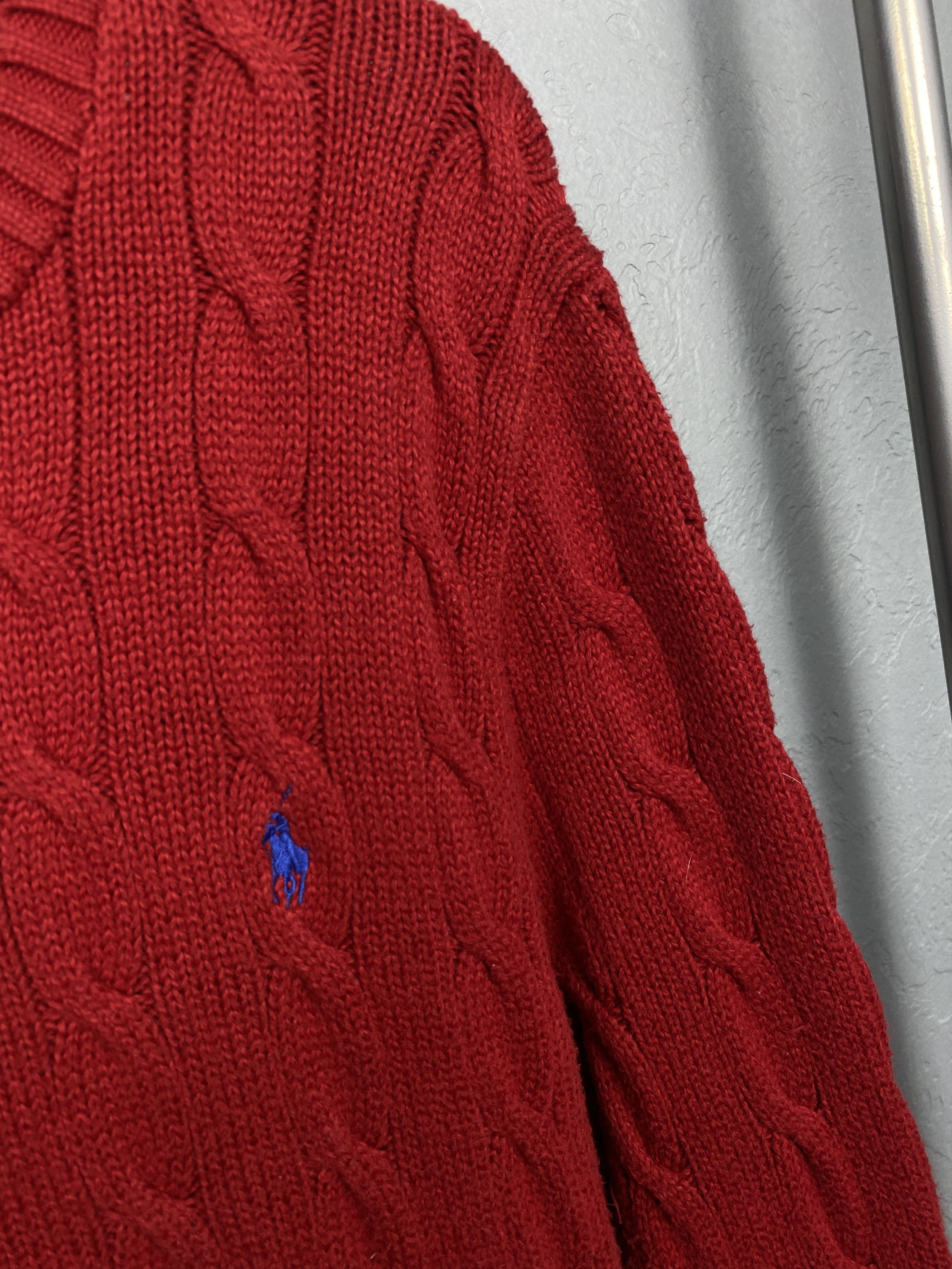 Polo Ralph Lauren × Ralph Lauren × Vintage Polo Ralph Lauren Vintage Mens Knit Sweater Y2K Size US M / EU 48-50 / 2 - 3 Thumbnail