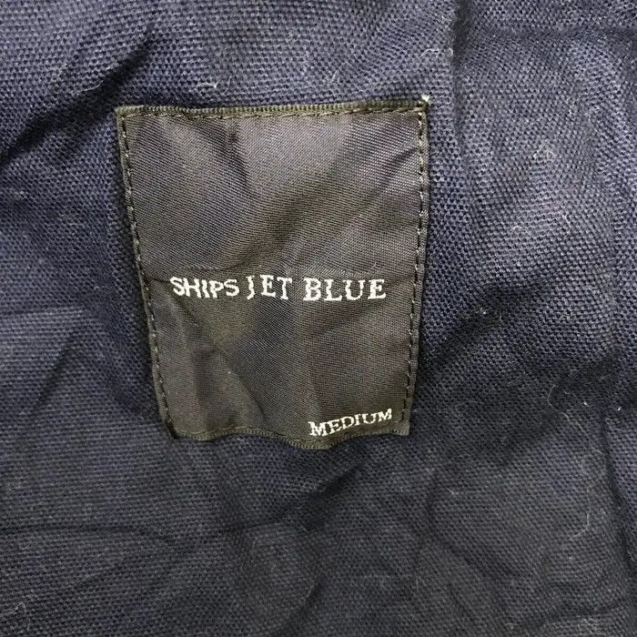 SHIPS Vtg SHIPS JET BLUE Japanese Denim Pure Indigo Hoodie Jacket Size US M / EU 48-50 / 2 - 4 Thumbnail