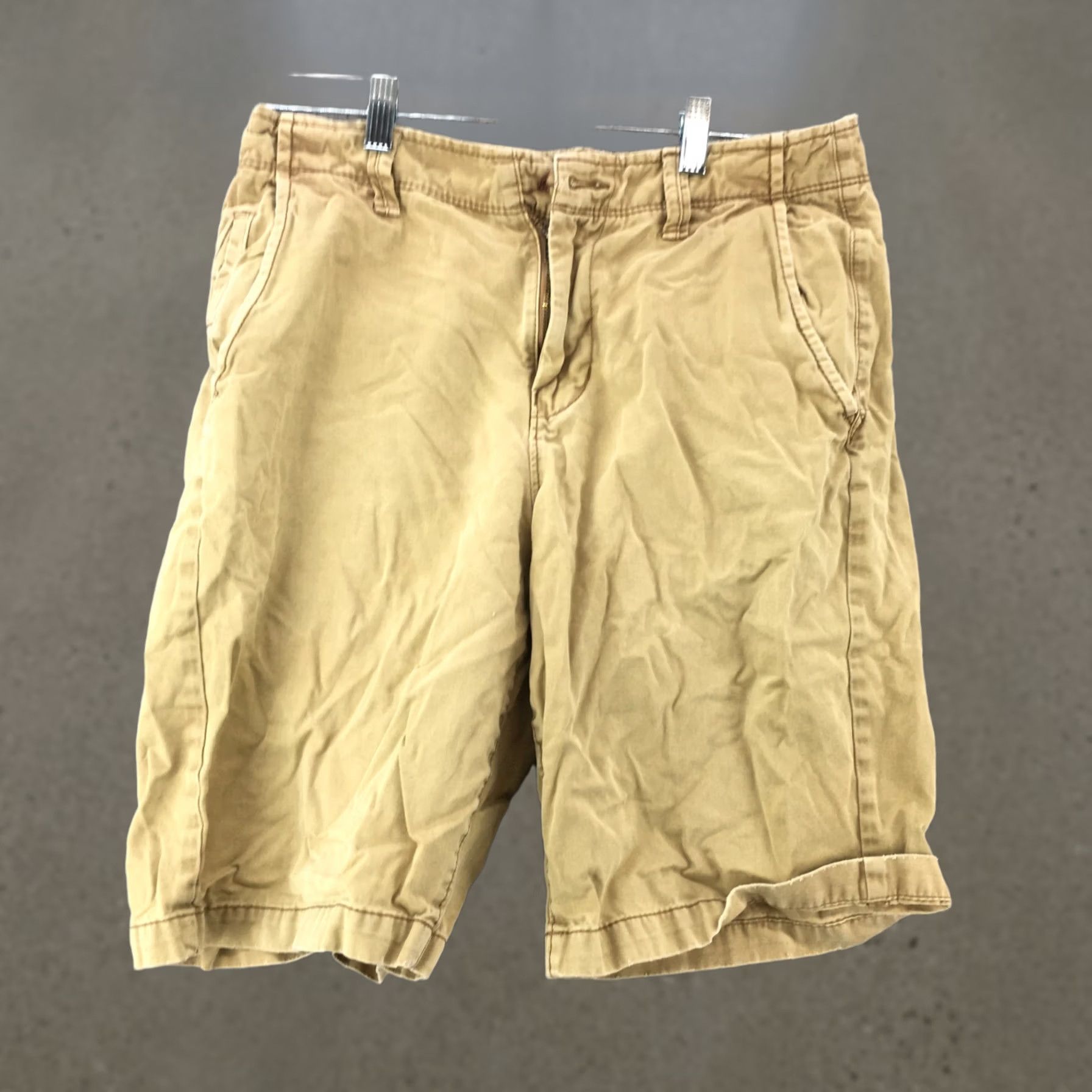 American Eagle Outfitters American Eagle Outfitters Bermuda Shorts Mens 30 Beige Cotton Slash Pocket Casual Shorts Regular Beige Mens 30 Bermuda Cotton Slash Pocket Size US 30 / EU 46 - 1 Thumbnail