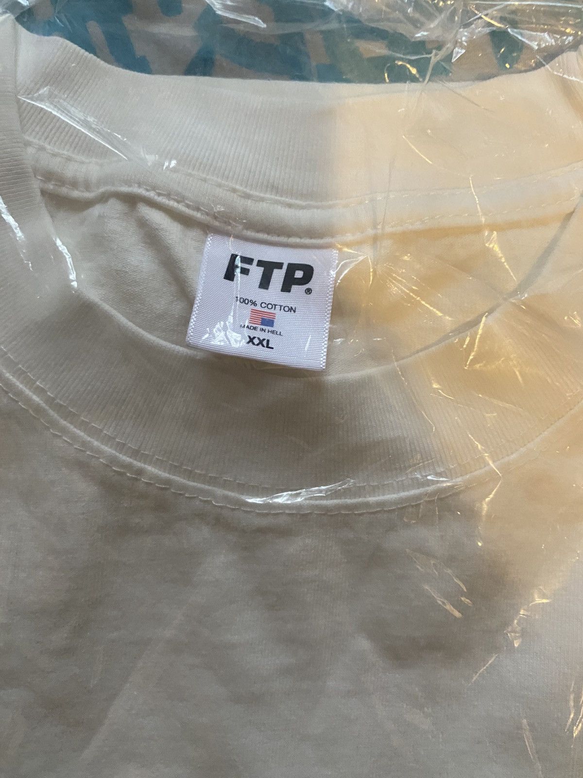 Fuck The Population FTP + SLAWN BORIS TEE - WHITE - 2XL Size US XXL / EU 58 / 5 - 3 Thumbnail