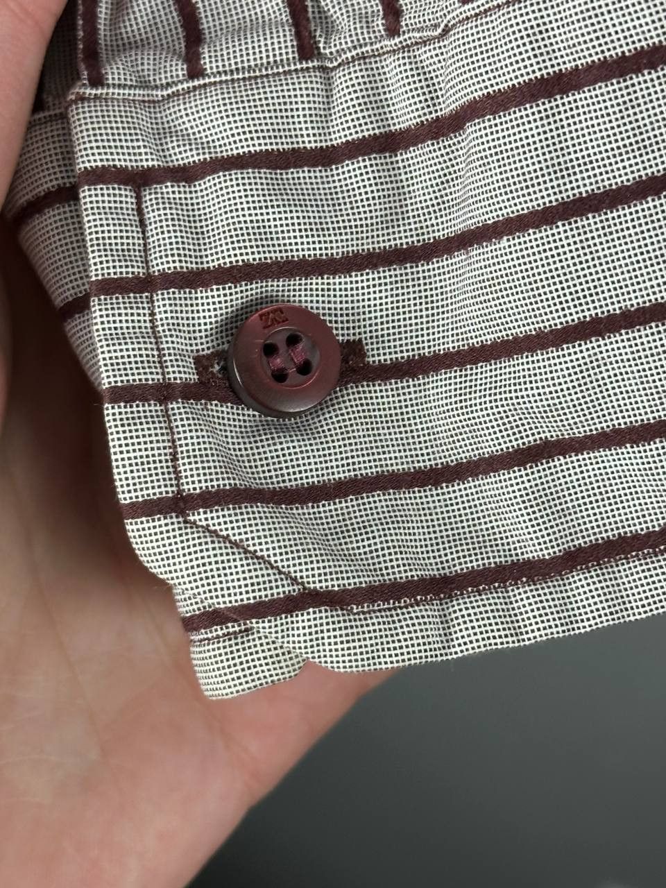 Ermenegildo Zegna Ermenegildo Zegna Sport Vintage Striped Shirt Size US XL / EU 56 / 4 - 10 Thumbnail