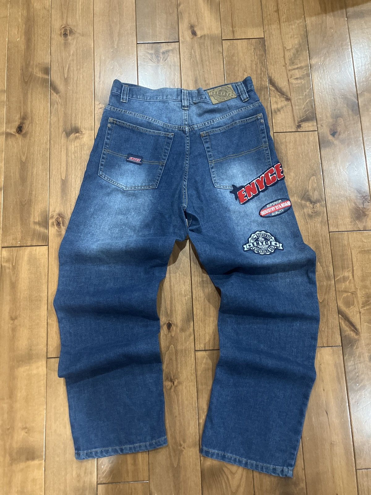 Enyce ENYCE baggy Y2K American blue jeans Size US 34 / EU 50 - 1 Thumbnail