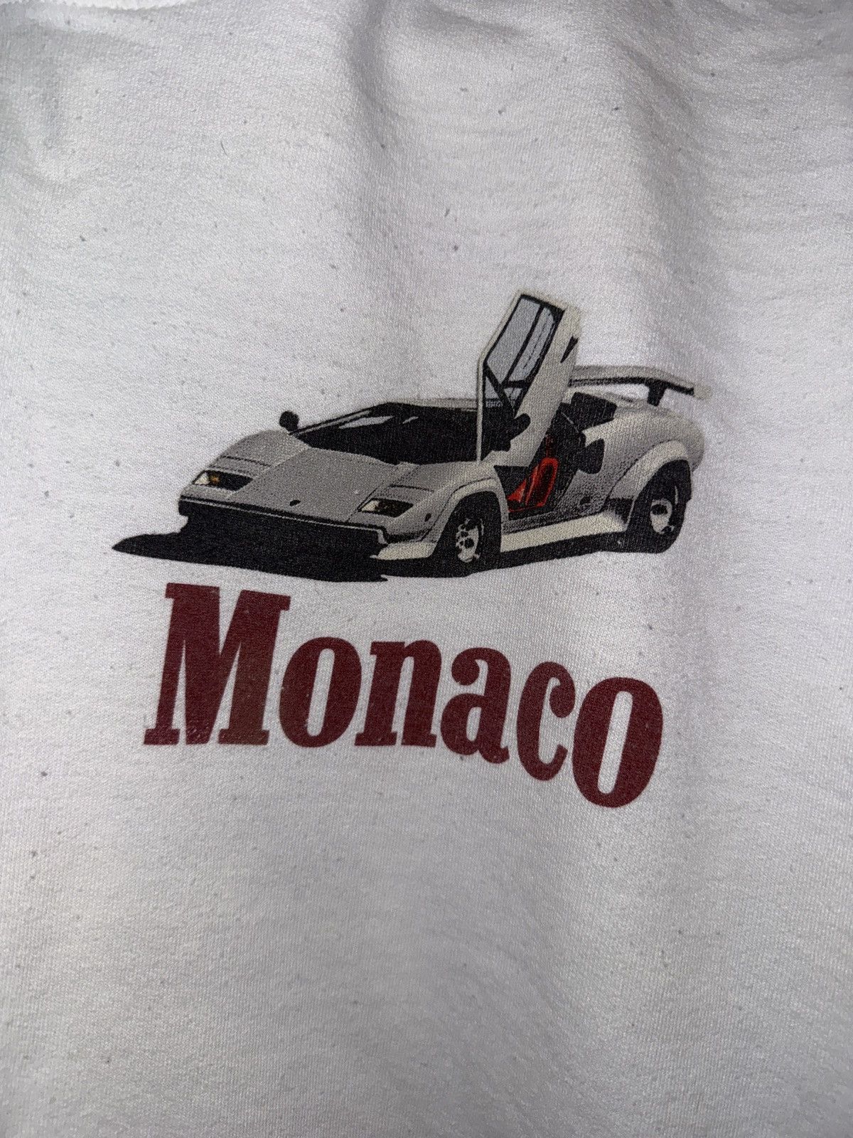 Vintage Monaco racing hoodie Size US L / EU 52-54 / 3 - 4 Thumbnail