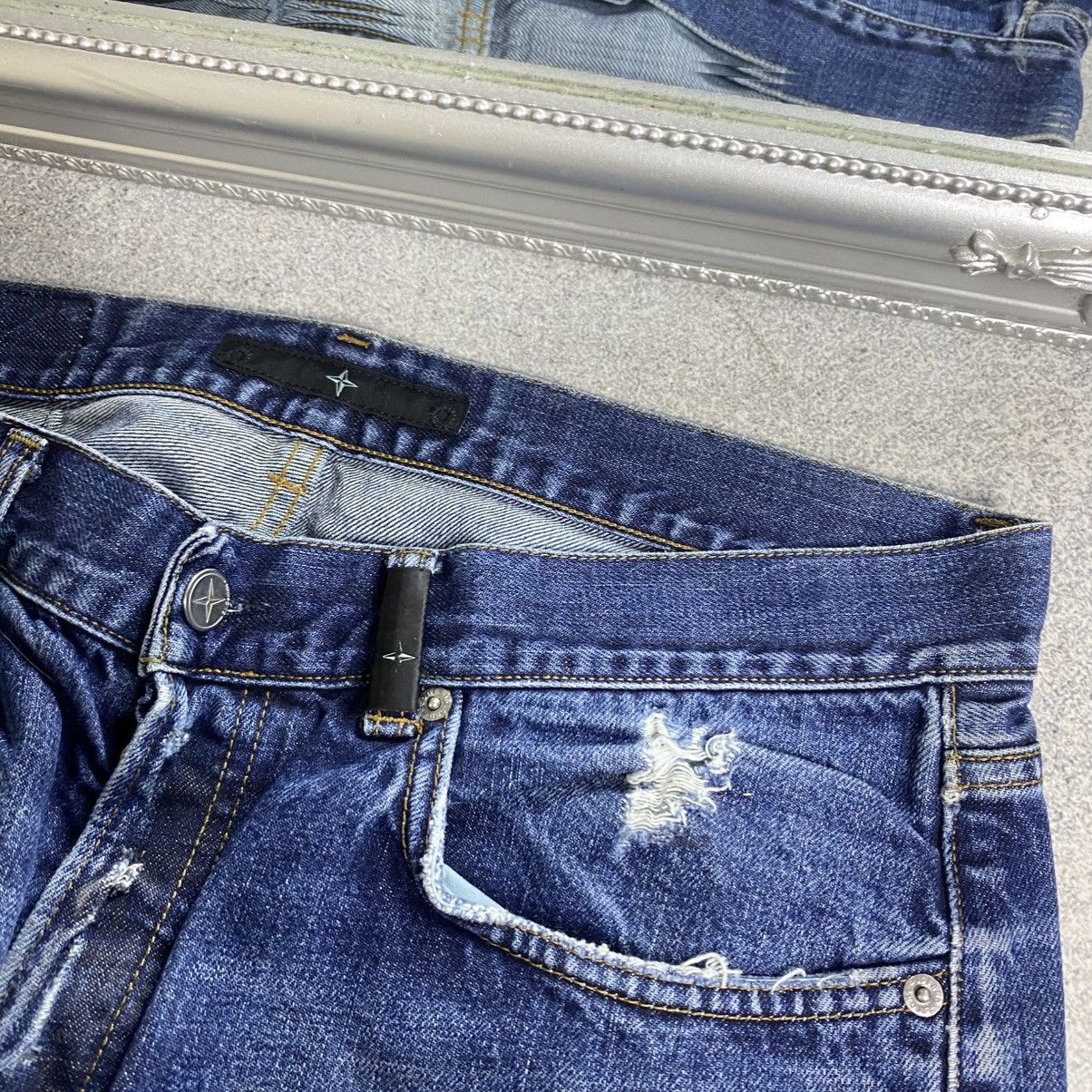 Stone Island Stone Island Jeans disstresed Size US 34 / EU 50 - 9 Thumbnail