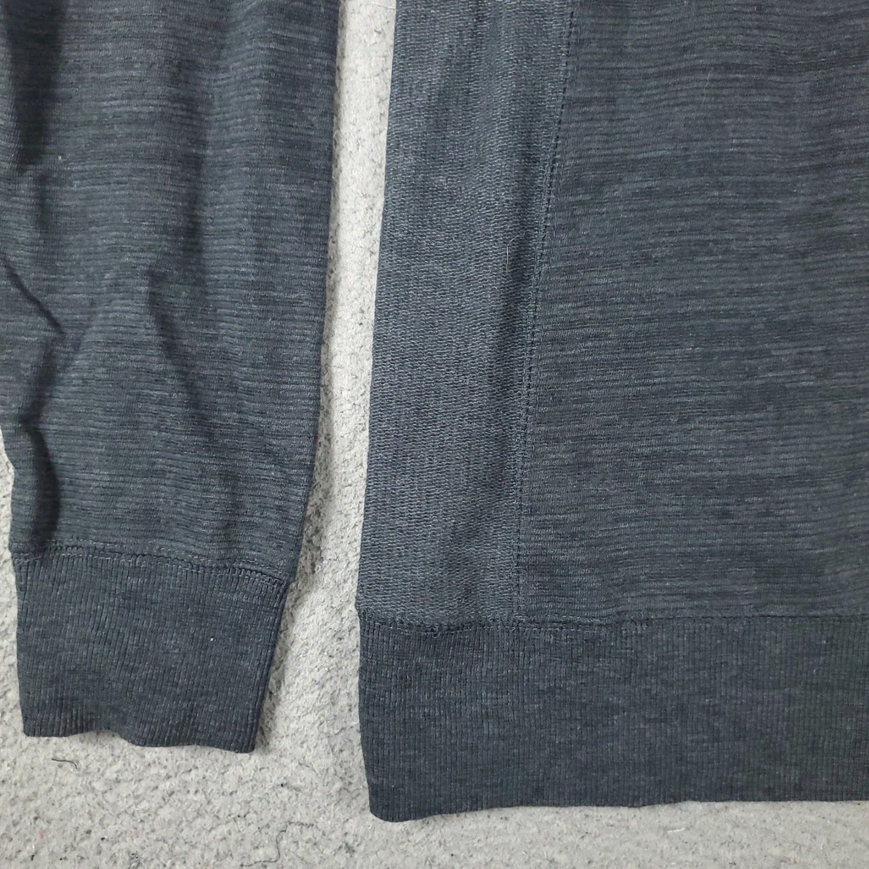 Champion VINTAGE Champion Men’s Medium Gray Pullover Sweatshirt Casual Knit Logo Zipper Mock Neck Fall Winter Size US M / EU 48-50 / 2 - 3 Thumbnail