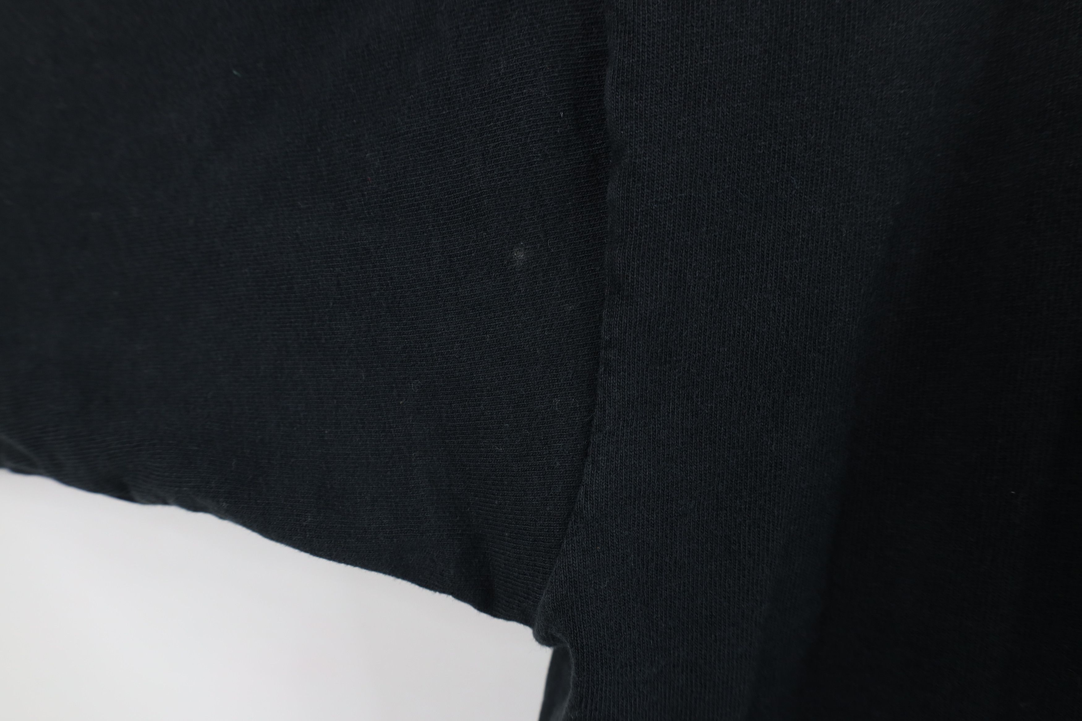 Vintage Vintage 90s Streetwear Heavy Cotton T-Shirt Black USA Size US XL / EU 56 / 4 - 6 Thumbnail