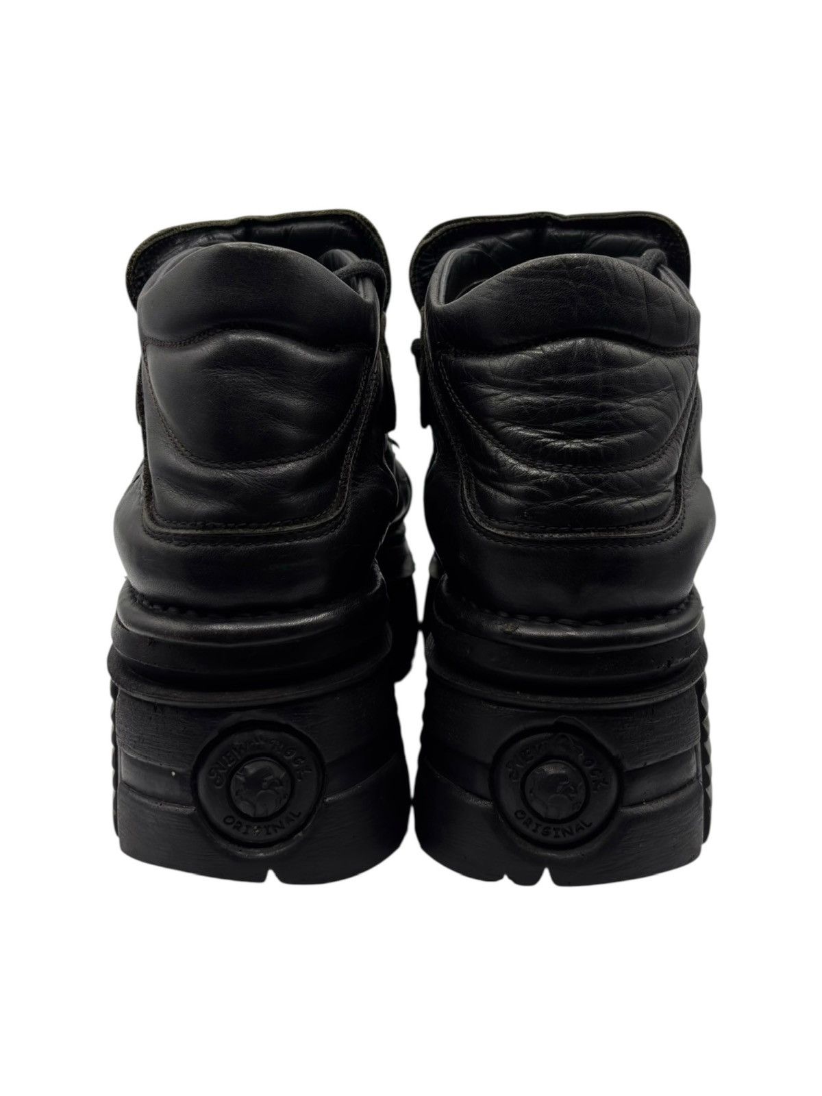 New Rock Vintage New Rock M106 black platform boots Size 43 Size US 10 / EU 43 - 3 Thumbnail