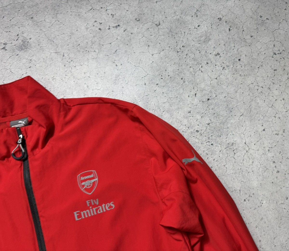 Puma Puma FC Arsenal Vintage Nylon Jacket Football Full Zip Size US L / EU 52-54 / 3 - 5 Thumbnail