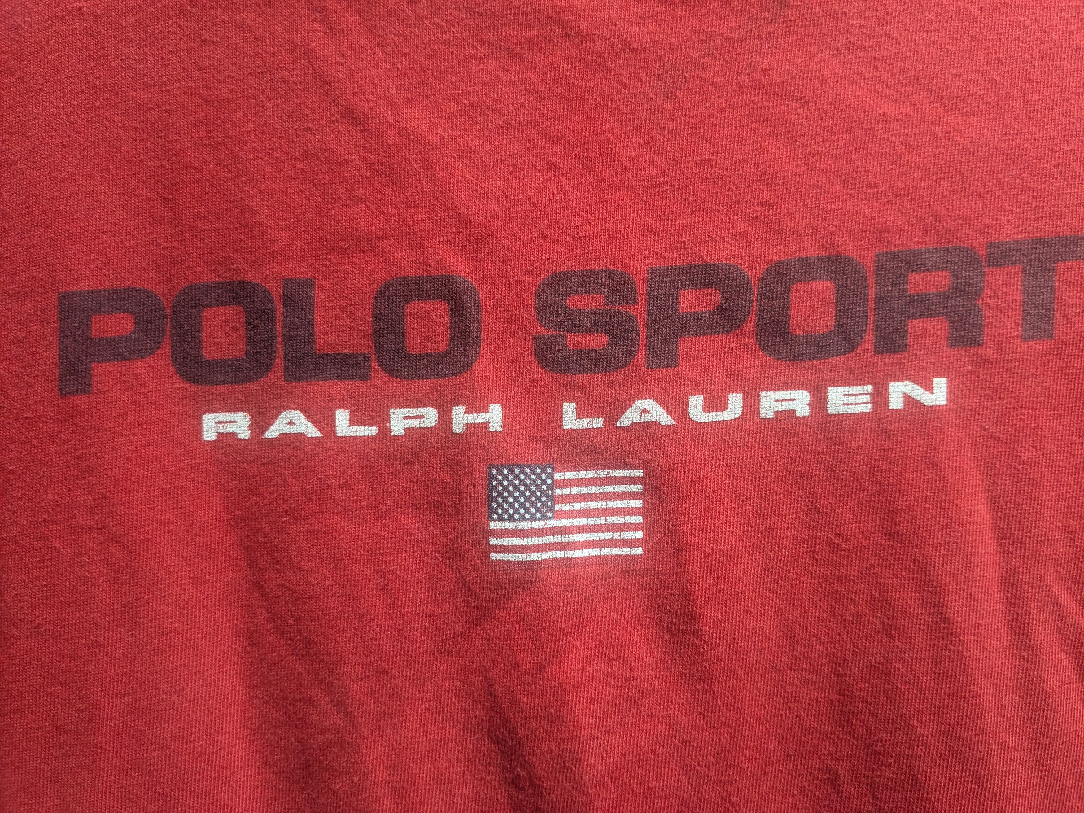 Polo Ralph Lauren polo sport Ralph Lauren vintage authentic 90's tshirt Size US S / EU 44-46 / 1 - 2 Thumbnail
