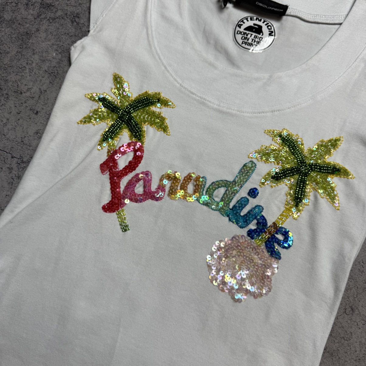 Dsquared2 NEW Rare Dsquared2 T Shirt Size XS / US 0-2 / IT 36-38 - 2 Thumbnail