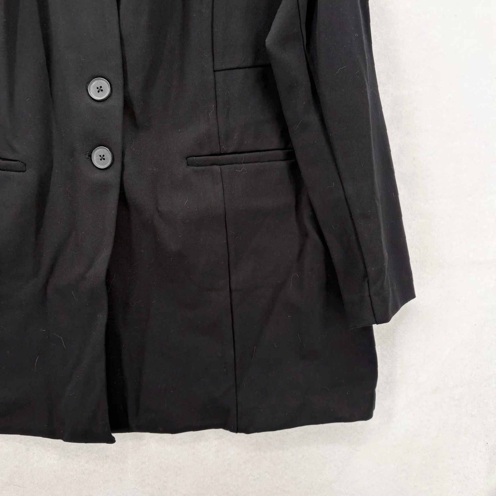 Torrid Torrid Blazer Womens 2X Black Long Line Shawl Collar Tuxedo Jacket NWT Size XXL / US 16-18 / IT 52-54 - 3 Thumbnail