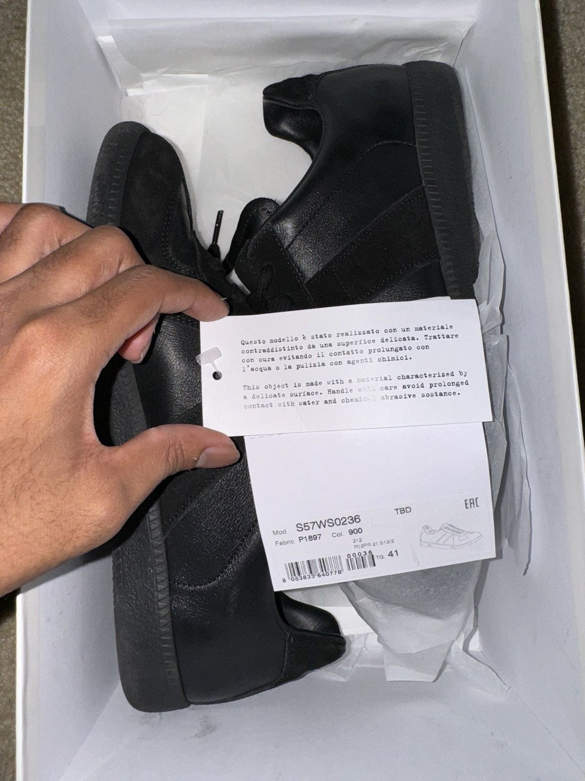 Maison Margiela Maison Margiela Replica Low Top Size US 8 / EU 41 - 11 Thumbnail