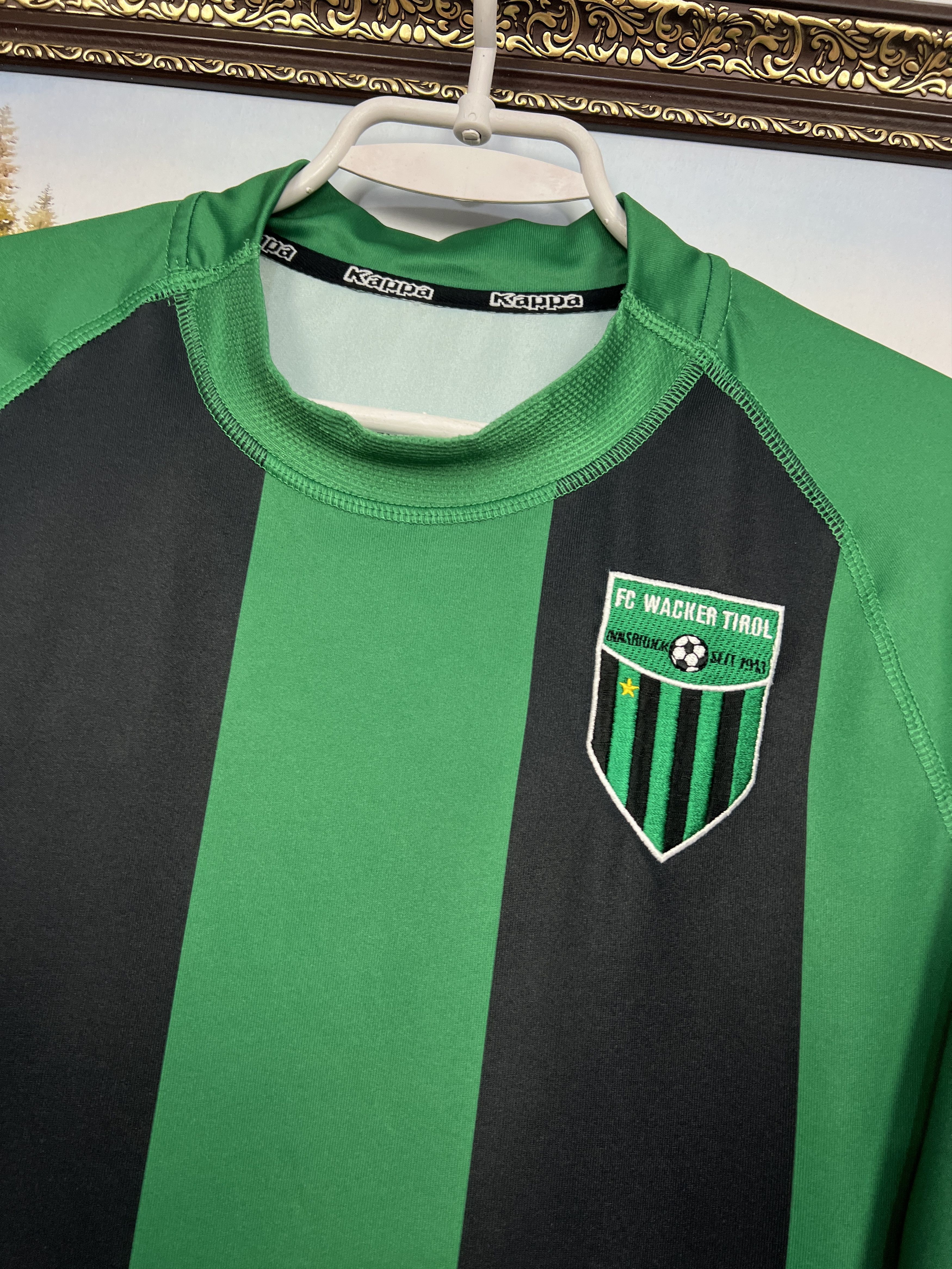 Kappa Wacker Innsbruck Home football shirt Soccer Jersey Trikot Size US L / EU 52-54 / 3 - 3 Thumbnail