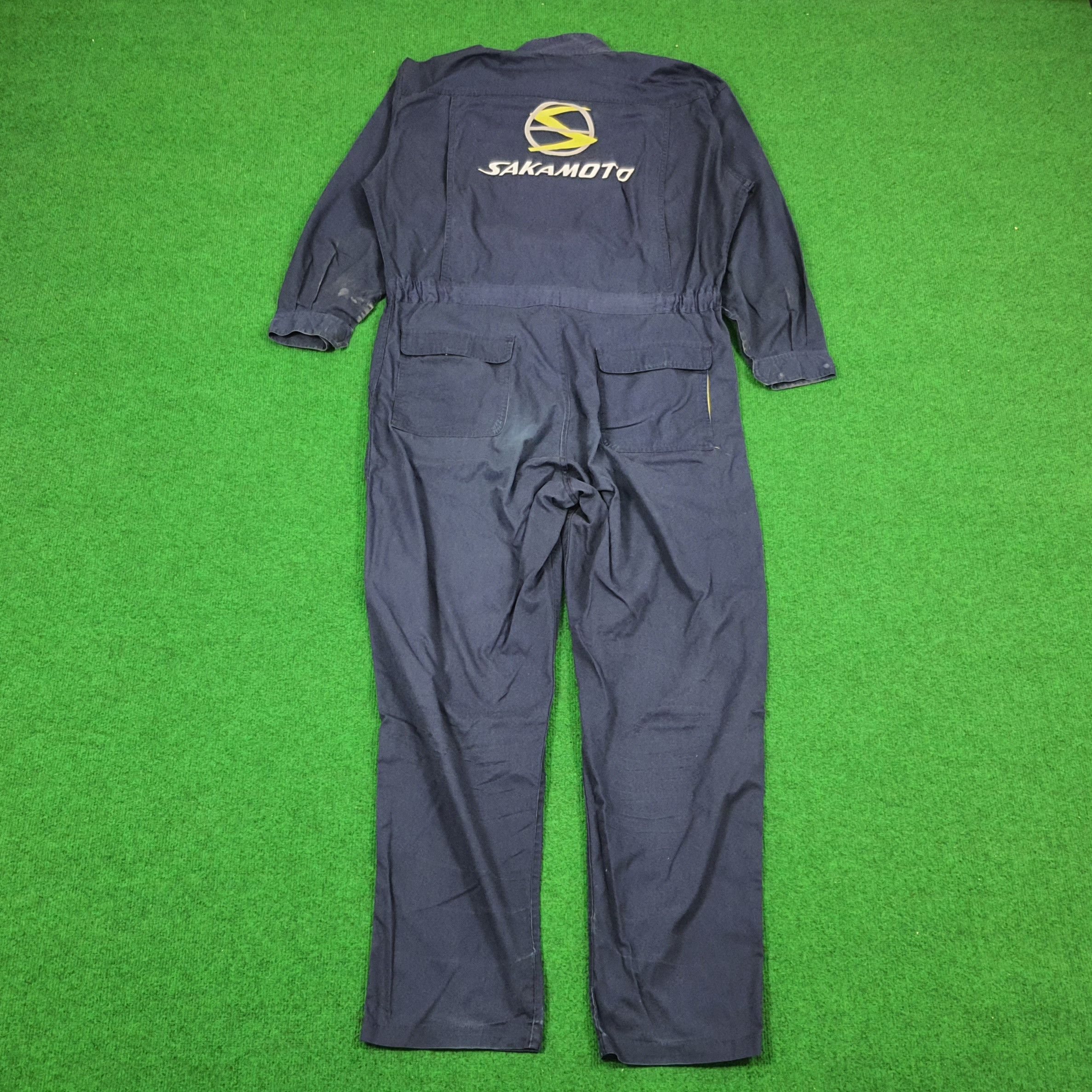 Japanese Brand Vintage Sakamoto Japanese Brand Worker Coverall Size US L / EU 52-54 / 3 - 1 Thumbnail