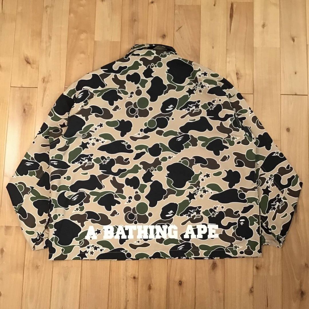 Bape BAPE College logo coach jacket STA CAMO a bathing ape Size US M / EU 48-50 / 2 - 2 Thumbnail