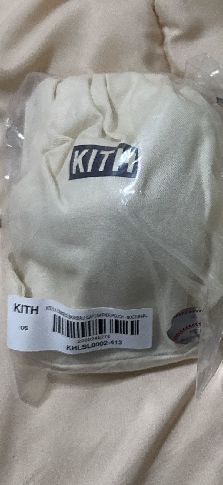 Kith × New York Yankees Kith x New York Yankees Baseball Cap Leather Pouch Size ONE SIZE - 3 Thumbnail