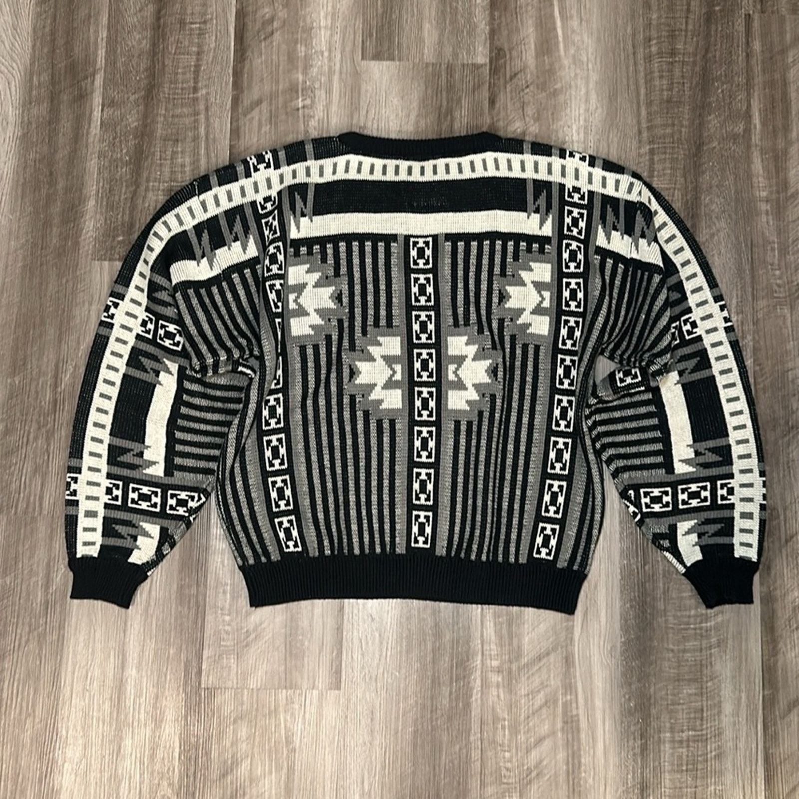 Other Hoopla Geo Print Sweater - Large Size US L / EU 52-54 / 3 - 3 Thumbnail