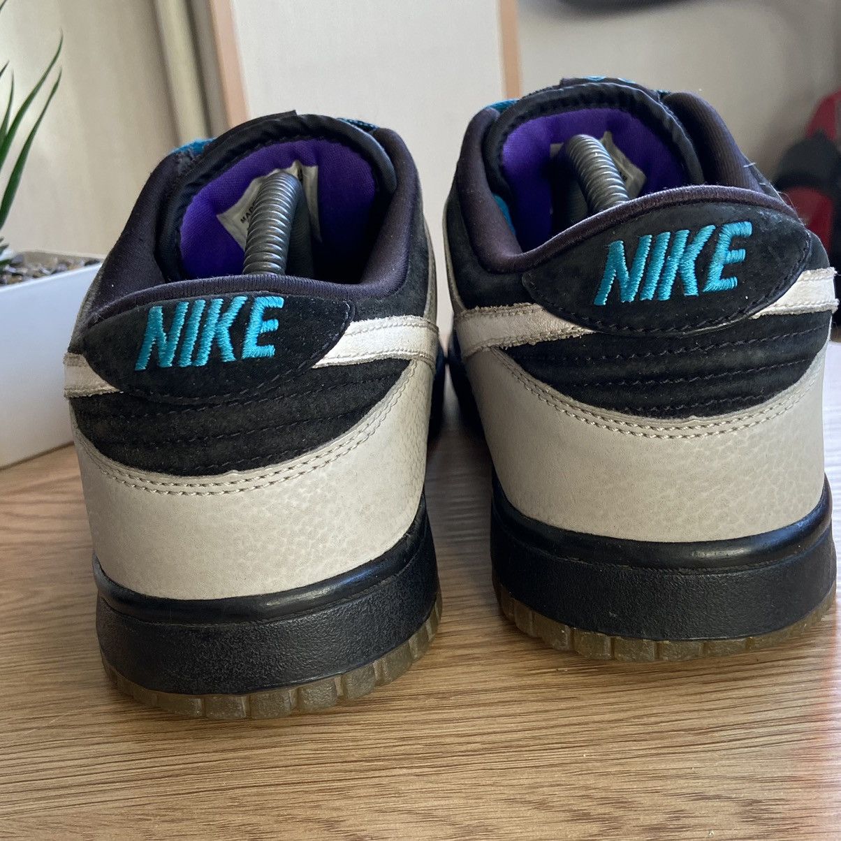 Nike × Vintage 📌 2008 Nike Dunk Low 6.0 Black Vintage Size US 8 / EU 41 - 9 Thumbnail