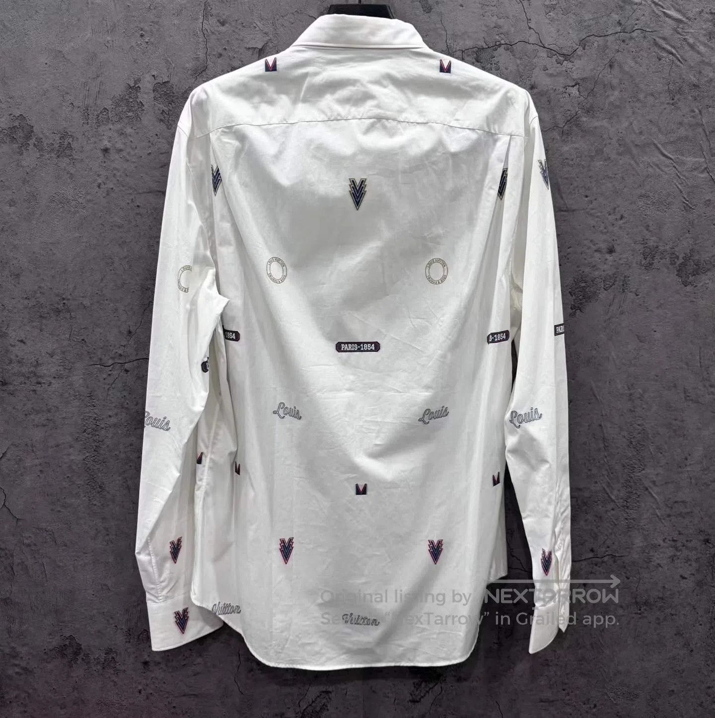 Louis Vuitton Louis Vuitton Full Print Barrage Long Sleeve Shirt| Size US XXL / EU 58 / 5 - 2 Thumbnail