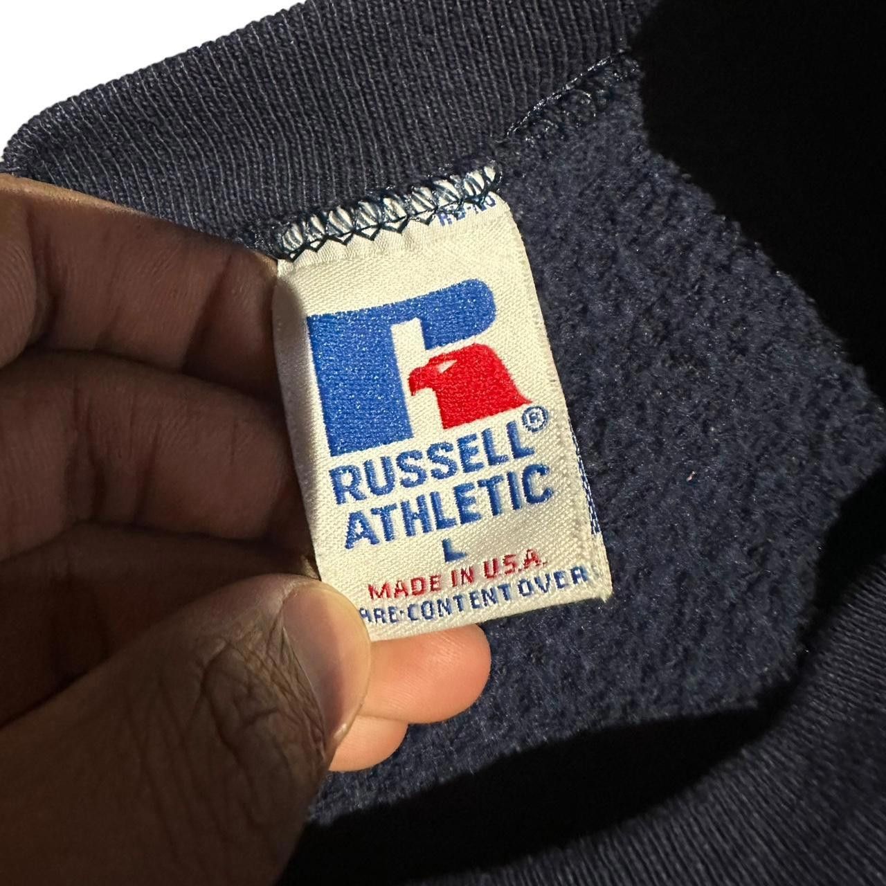 Russell Athletic 90s Kent State University Russell Sweatshirt (MADE IN USA) Size US L / EU 52-54 / 3 - 5 Thumbnail