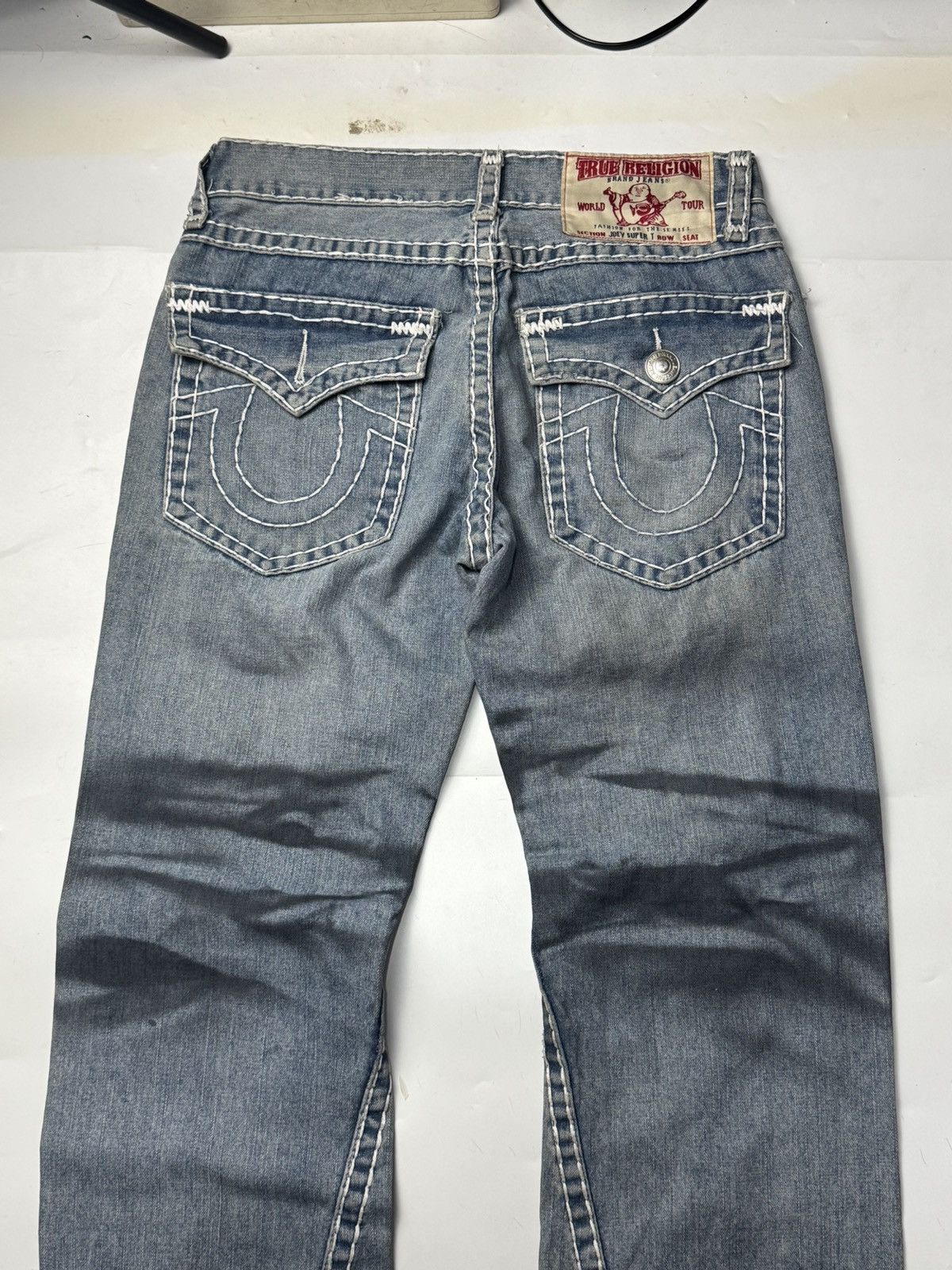 If Six Was Nine × Japanese Brand × True Religion true religion flared distressed denim jeans Size US 30 / EU 46 - 5 Thumbnail