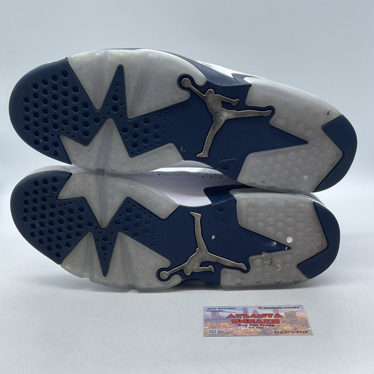 Jordan Brand Air Jordan 6 midnight navy Size US 12 / EU 45 - 7 Thumbnail