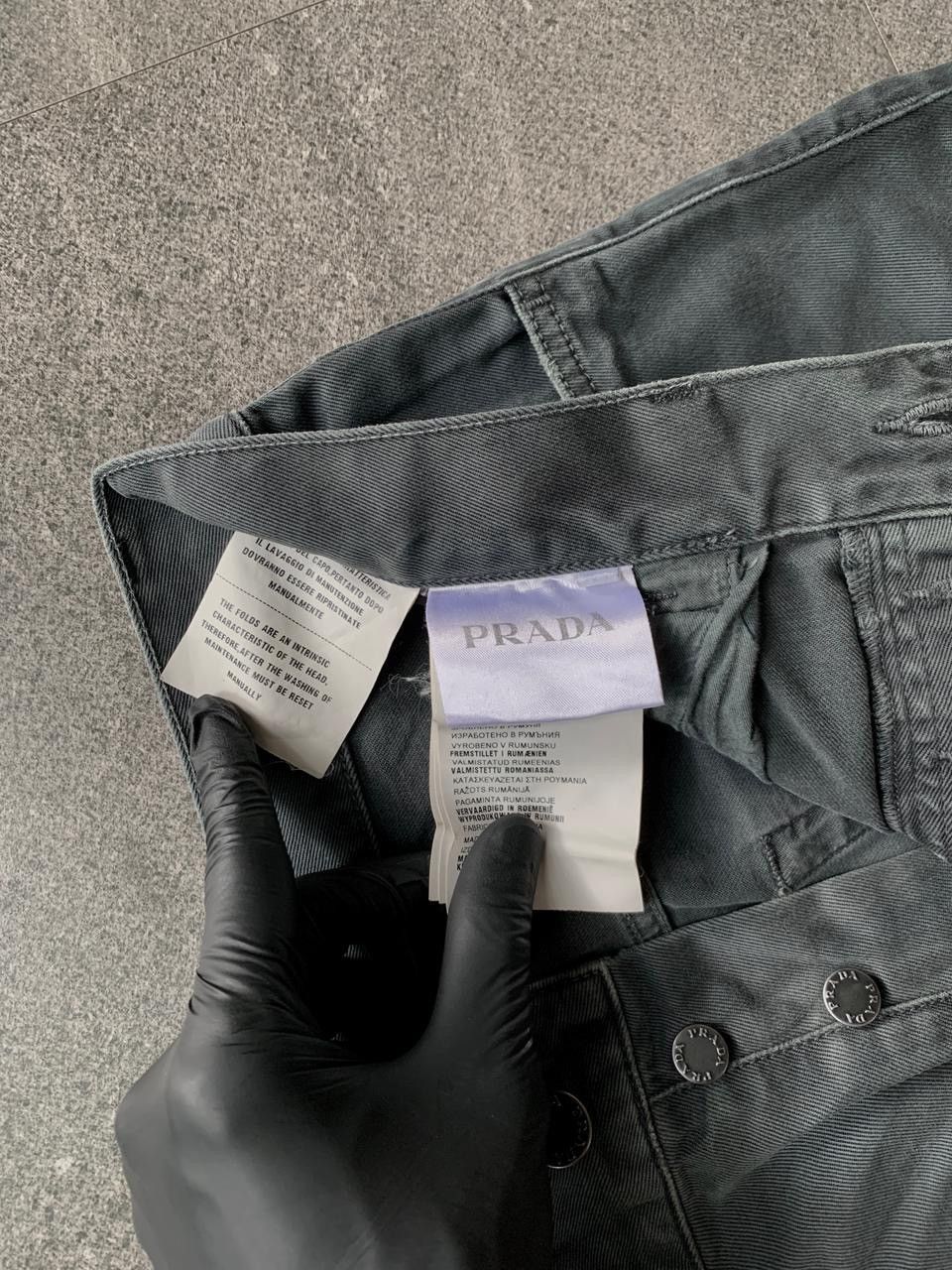 Prada FREE TAX! Faded Slim Cut Denim Jeans Size US 31 - 11 Thumbnail