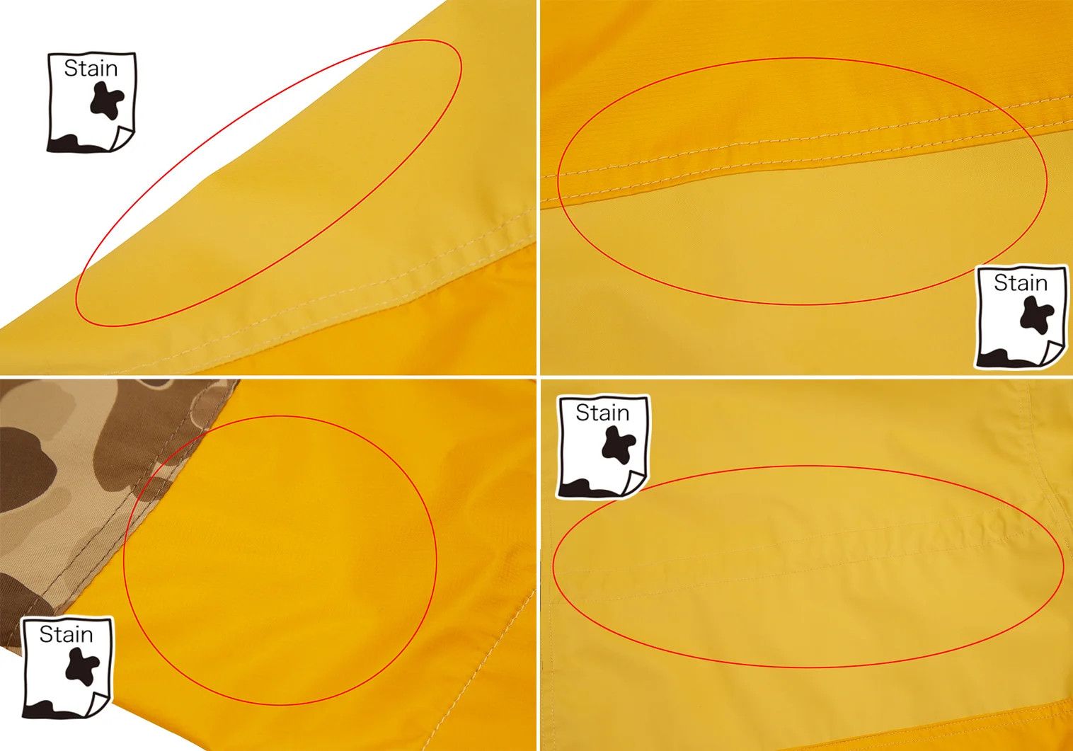 Junya Watanabe Camo Panel Nylon Taffeta Mountain Jacket Yellow L Size US L / EU 52-54 / 3 - 14 Thumbnail