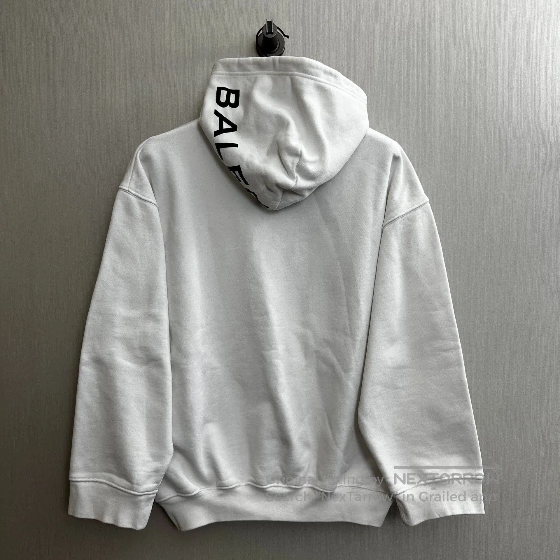 Balenciaga balenciaga white logo hoodie in xs size. Size US XS / EU 42 / 0 - 2 Thumbnail