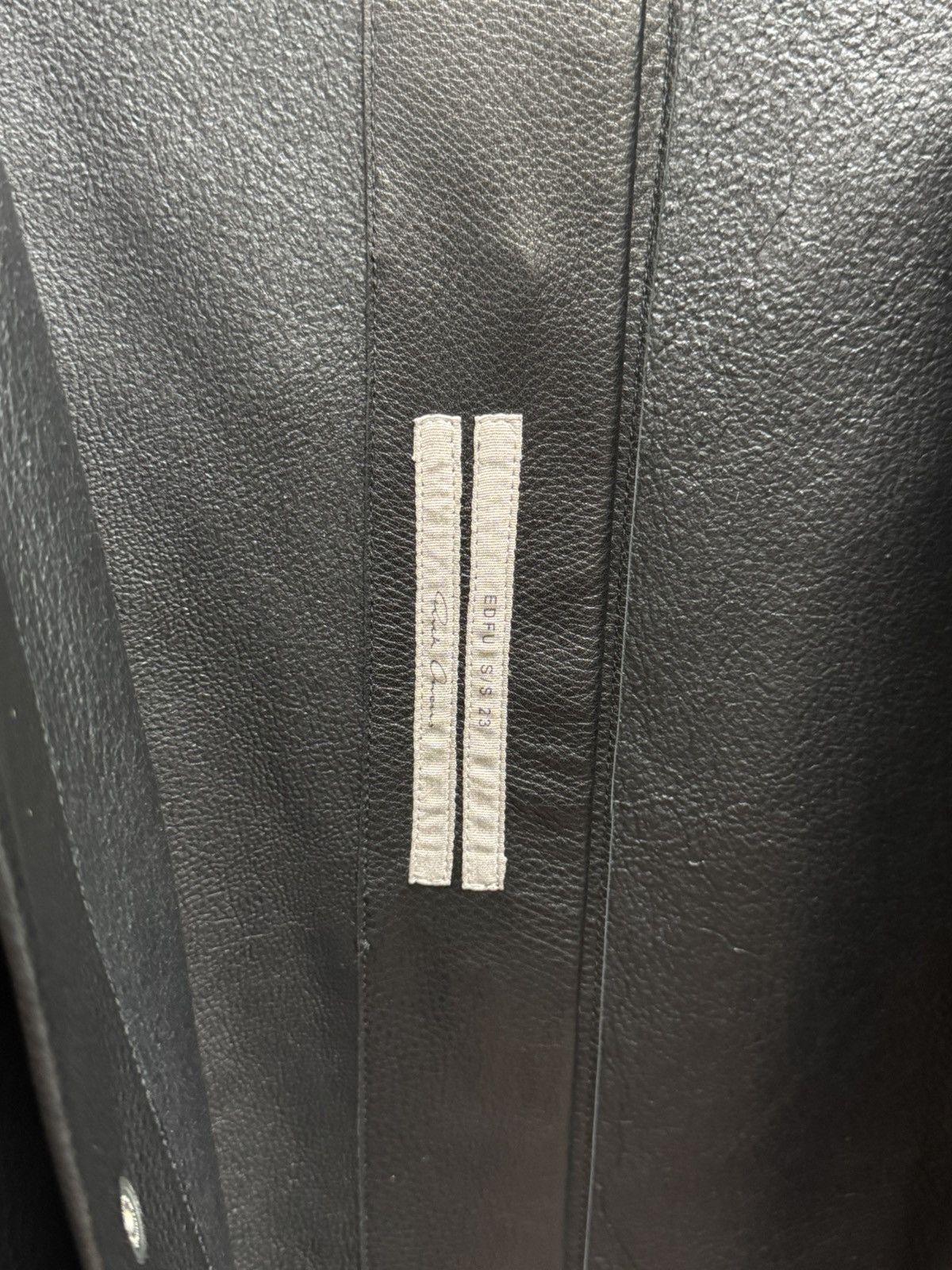 Rick Owens Rick owens EDFU HOODED Leather Parkas coat Size US M / EU 48-50 / 2 - 5 Thumbnail