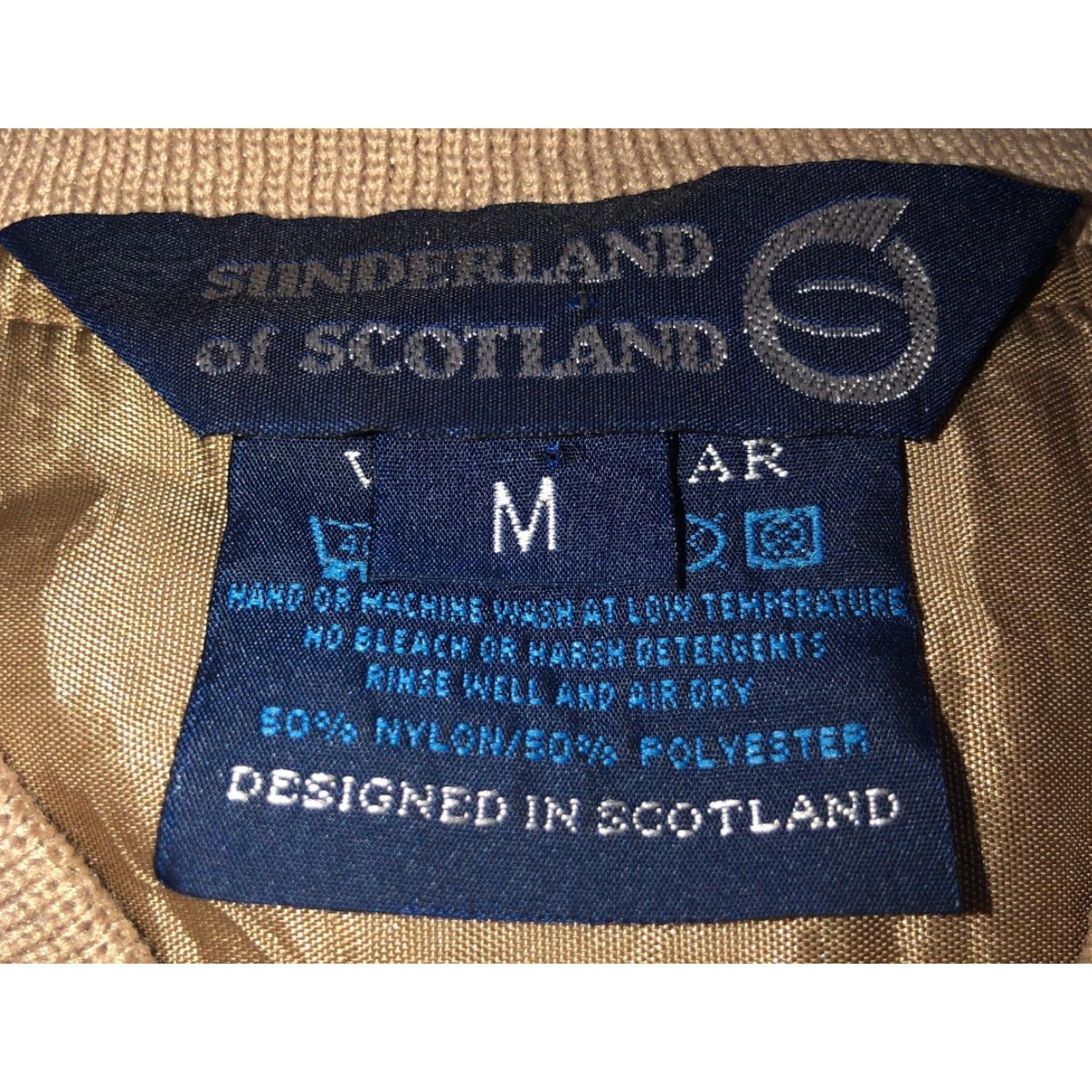 Vintage Sunderland Of Scotland Mens Vest V-Neck Windbreaker Beige M Size US M / EU 48-50 / 2 - 5 Thumbnail