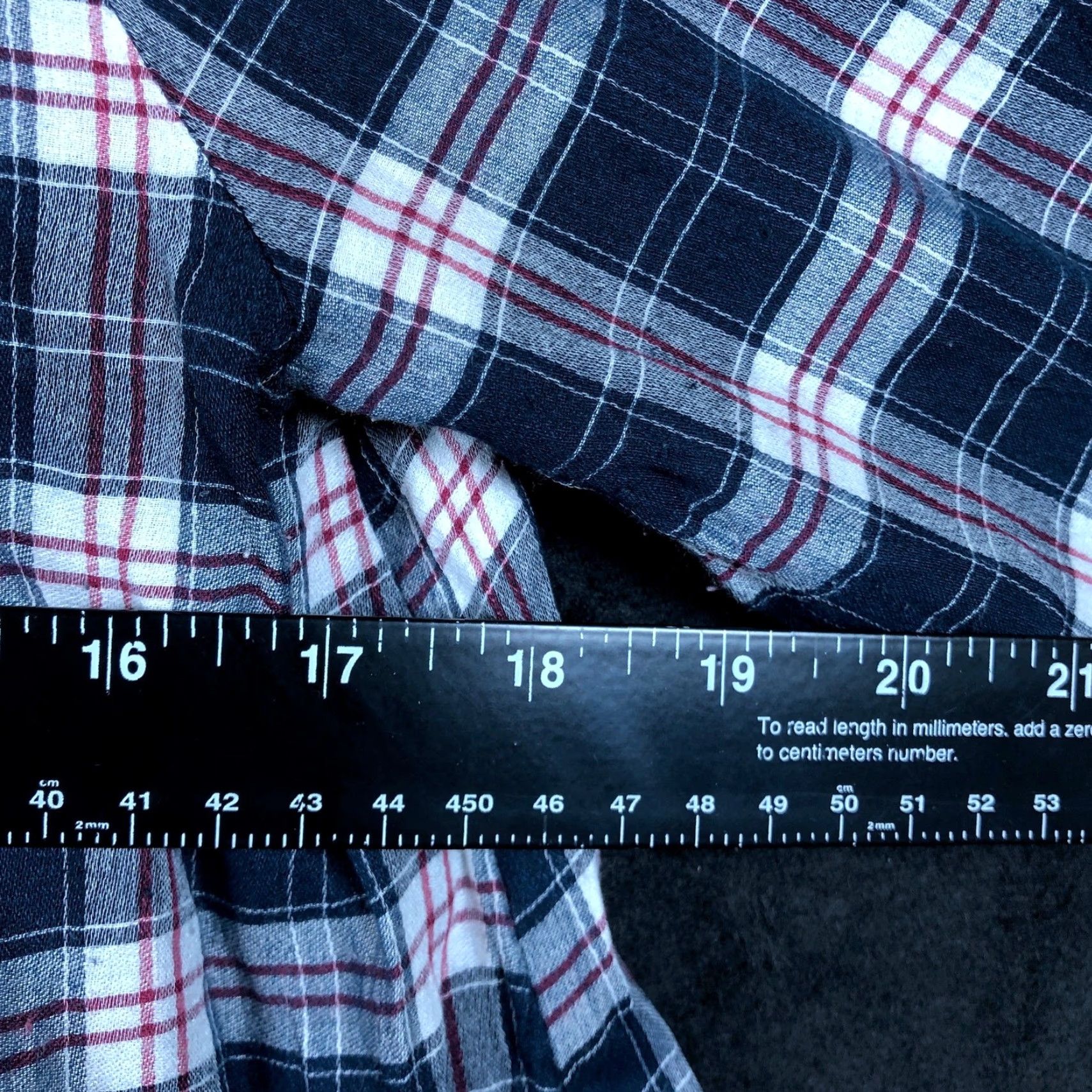 Ann Taylor Ann Taylor LOFT Womens Shirt Multi Plaid V Neck Long Sleeve Sheer Boxy Small Size S / US 4 / IT 40 - 7 Thumbnail