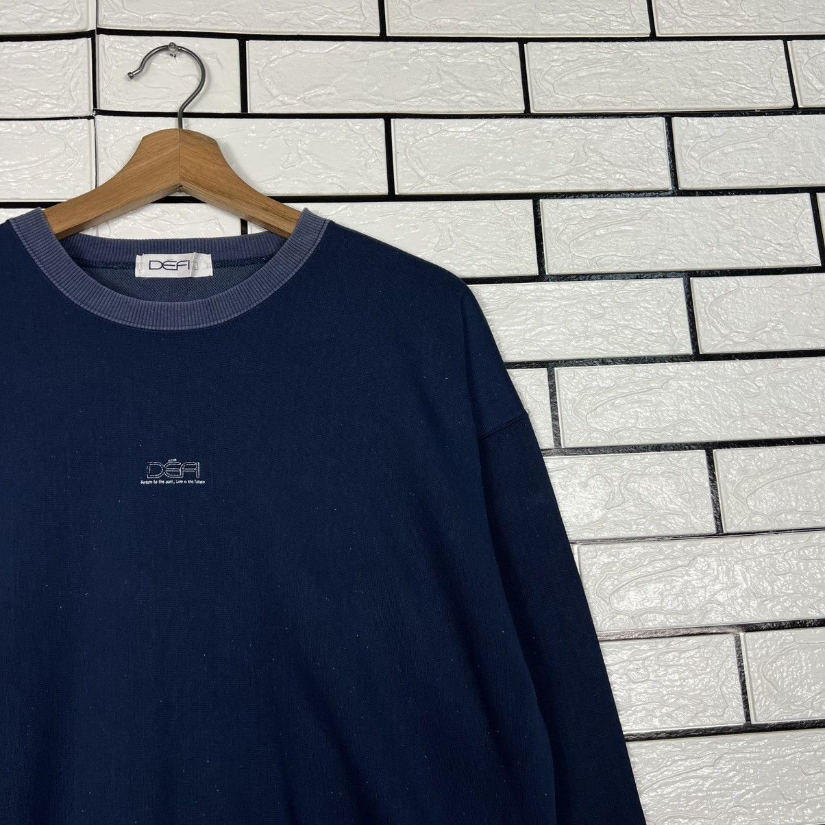 Vintage Vintage 90s DEFI Racing Gauge Big Logo Sweatshirt #3974-C181 Size US L / EU 52-54 / 3 - 7 Thumbnail