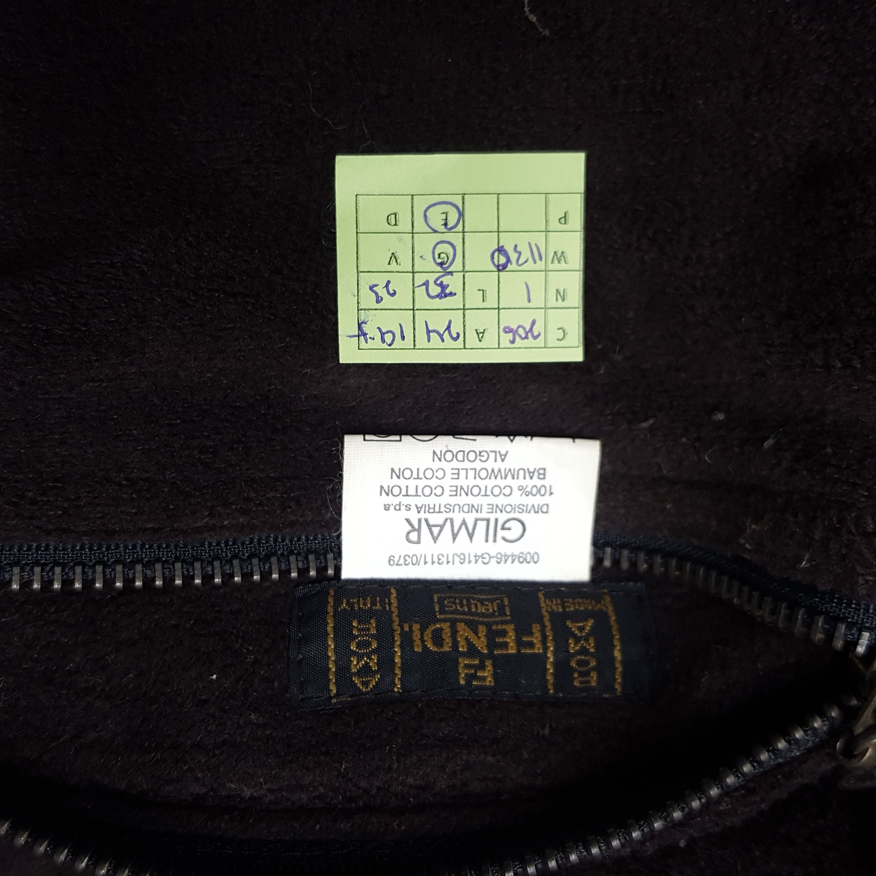 Fendi × Vintage Vintage Fendi Italian Brand Reversible Jacket Size US L / EU 52-54 / 3 - 10 Thumbnail