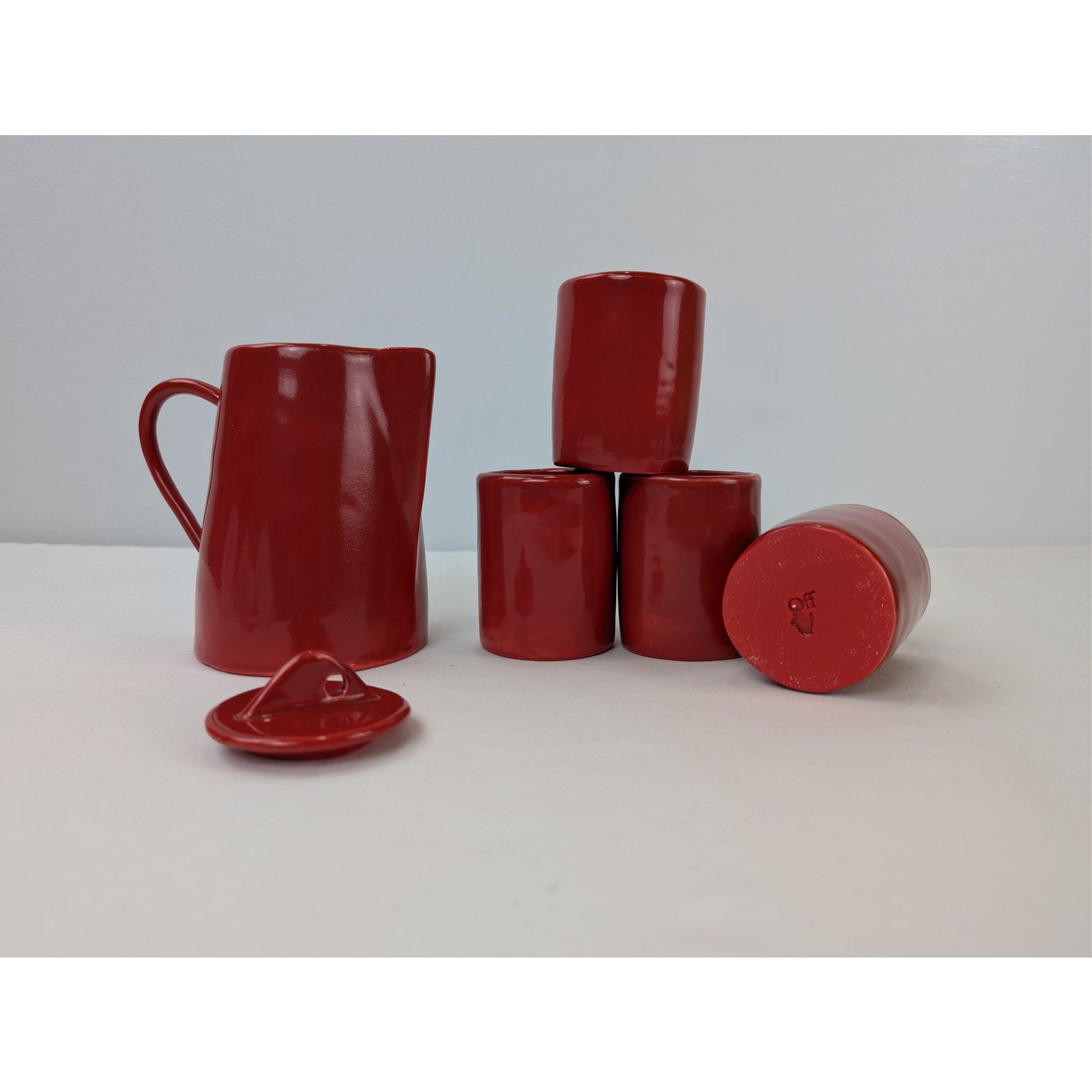 Off-White o1rshd1 Size: OS / Teapot Set in Red Size ONE SIZE - 13 Thumbnail
