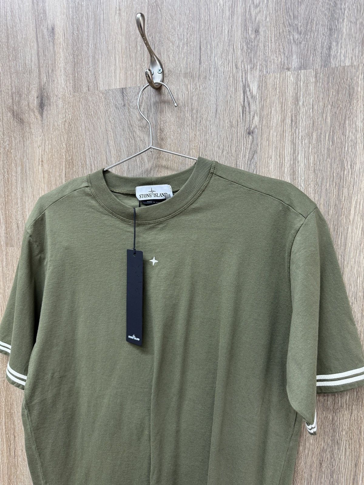 Stone Island Stone Island Olive Green Short Sleeve Size US S / EU 44-46 / 1 - 2 Thumbnail