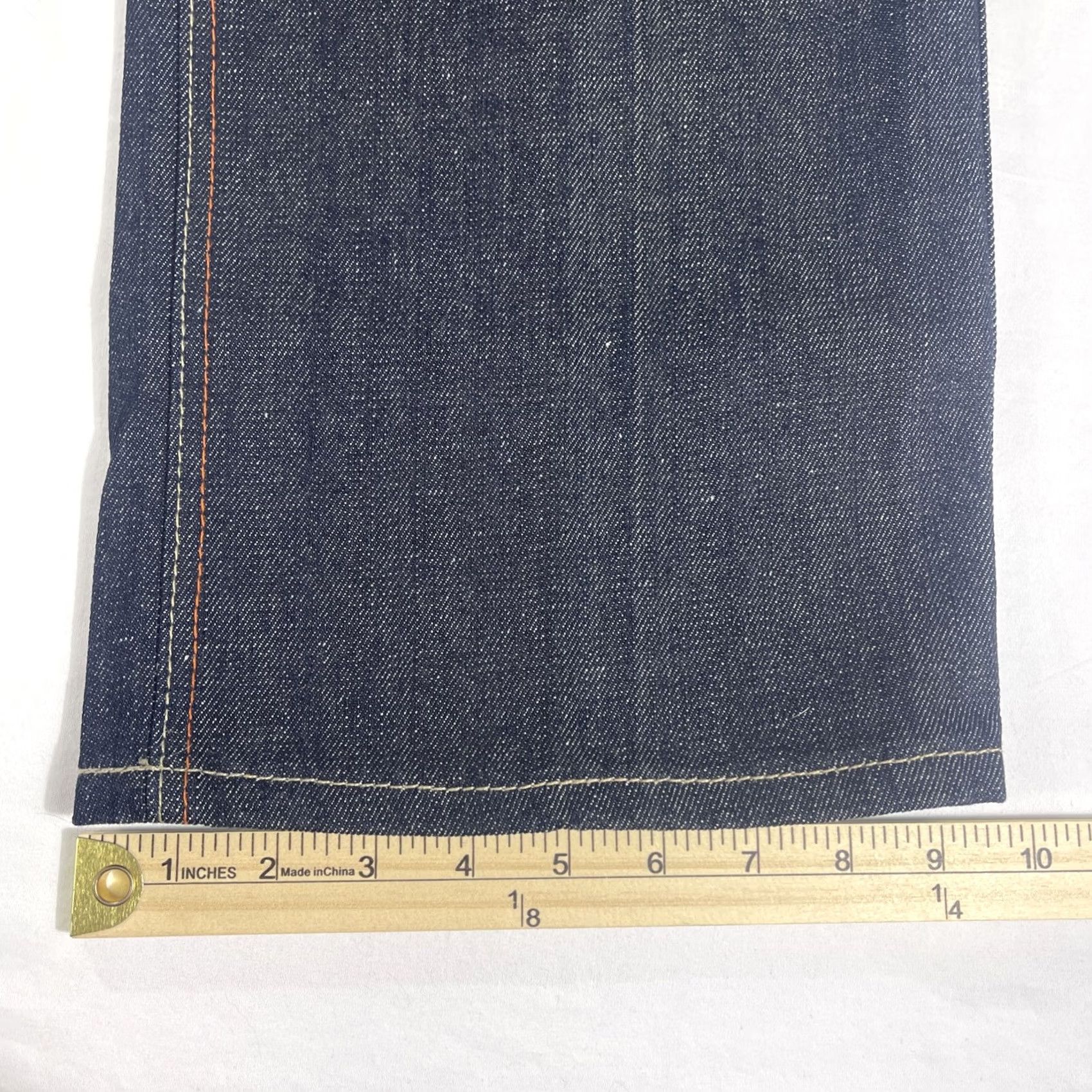 CO VINTAGE 5ive Jungle & Co Jeans 36 Mens Dark Blue 5-Pocket Distressed Wide-Leg Cotton Denim Hip Hop Baggy 90s Style Casual Mens Jeans Size US 36 / EU 52 - 5 Thumbnail