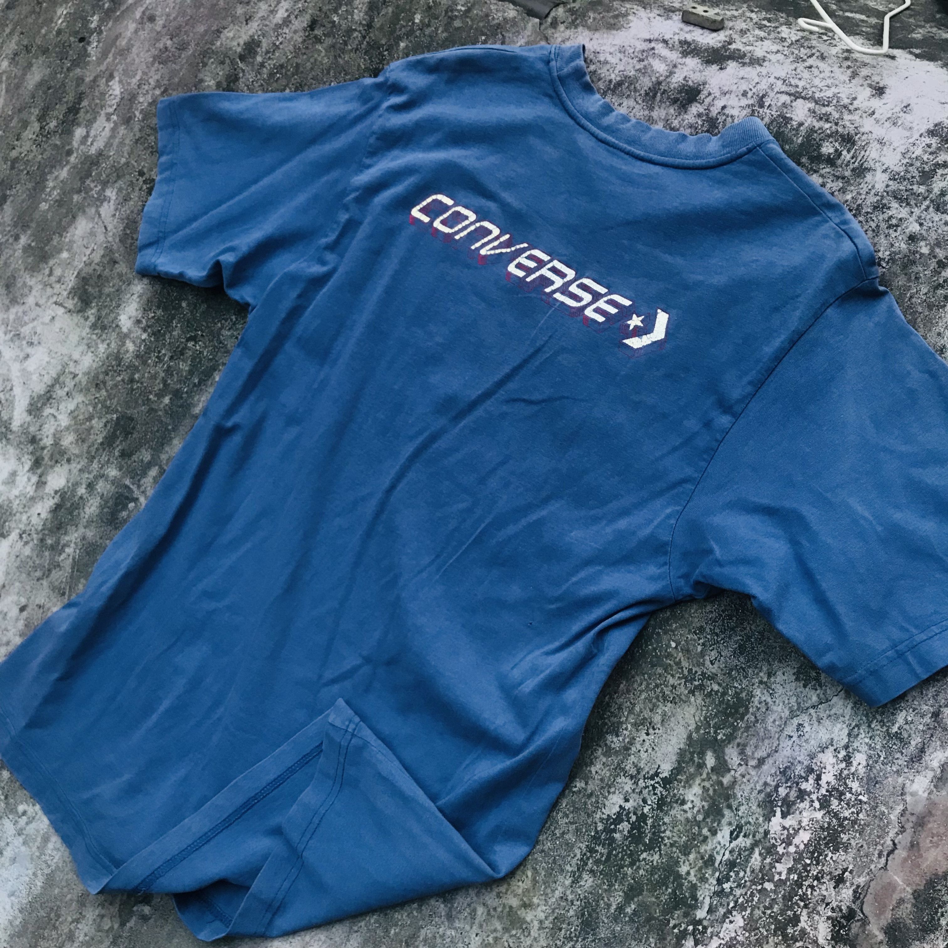 Converse × Vintage Vintage Converse Reflective Graphic Tee Size US S / EU 44-46 / 1 - 5 Thumbnail