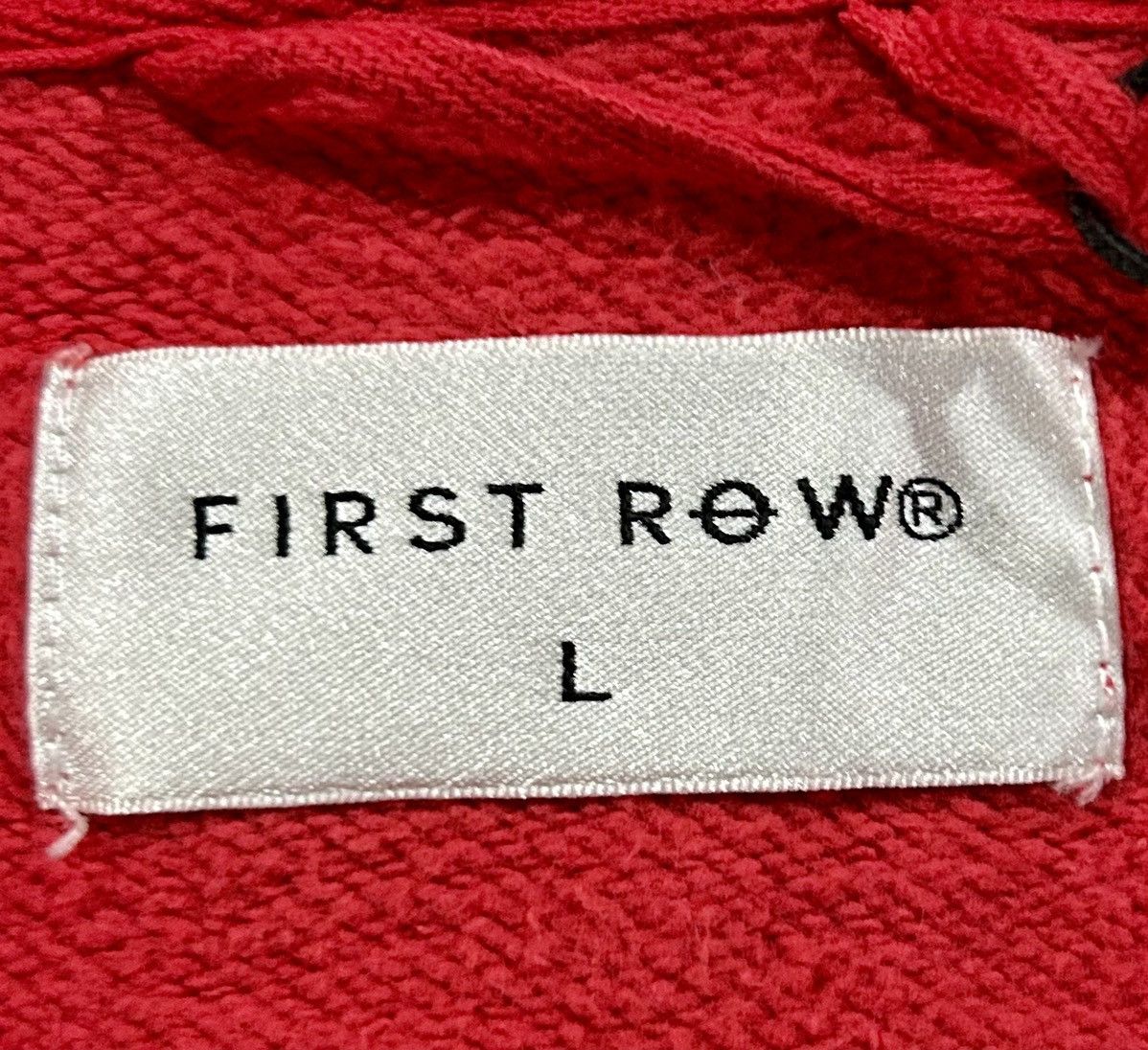 Other First Row "Wake Up & Be Fierce" Full-Zip Hoodie -Red Wash Size US L / EU 52-54 / 3 - 8 Thumbnail