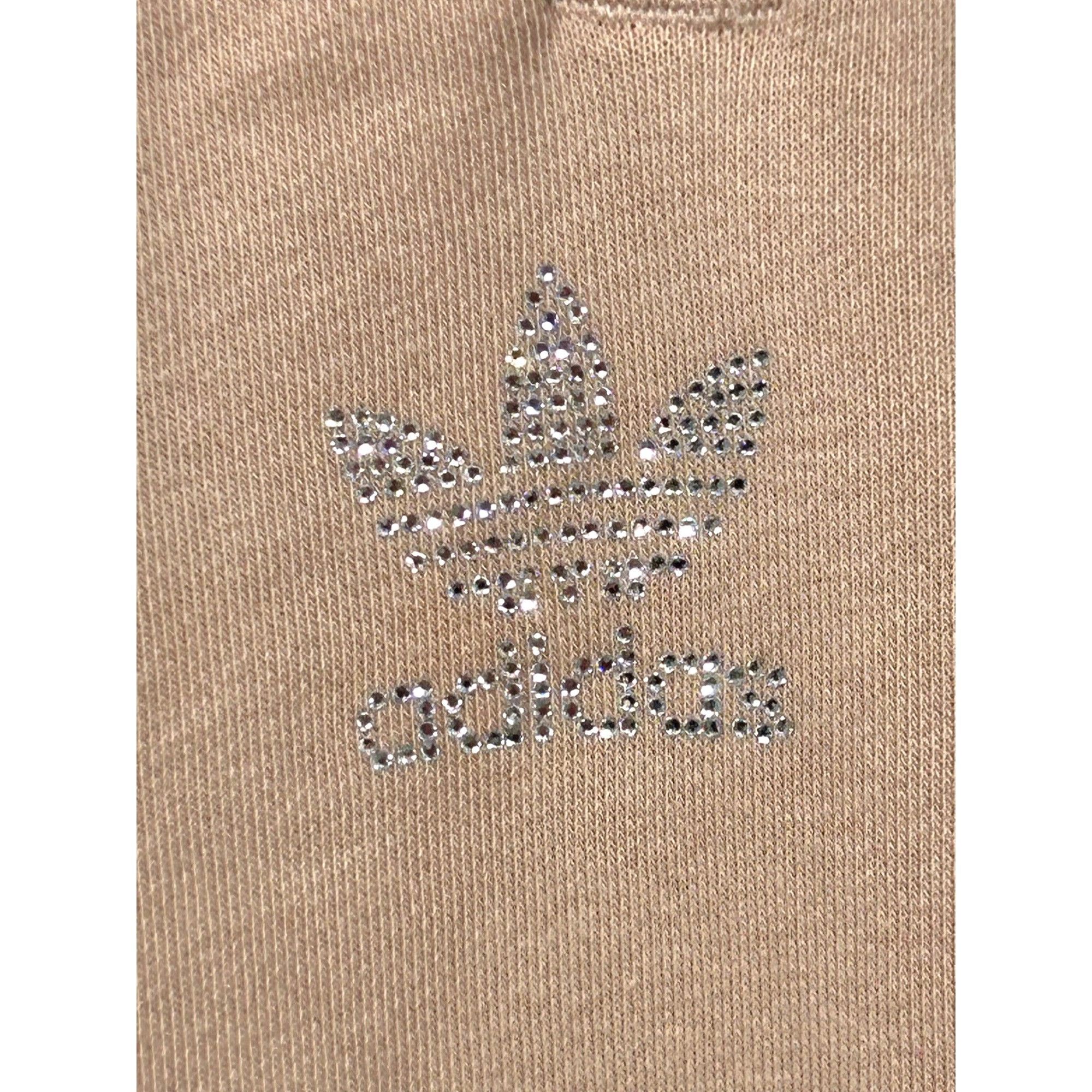 Adidas Adidas Women’s Track Sweatpants M Pink High Rise Flared Poc Size 31" - 13 Thumbnail
