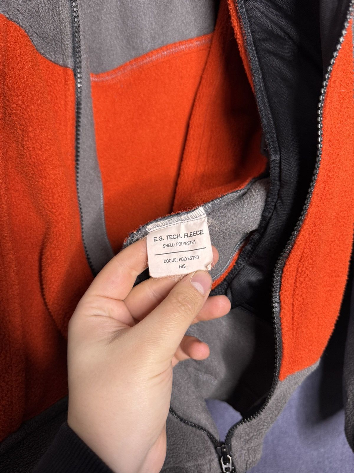 The North Face Vintage The North Face EG Tech Fleece Jacket Polartec Size US S / EU 44-46 / 1 - 9 Thumbnail