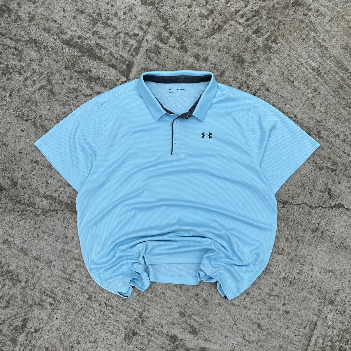 Under Armour Vintage Under Armour Polo Size 4XL Sport-wear Y2K 00s USA Size US XXL / EU 58 / 5 - 1 Thumbnail