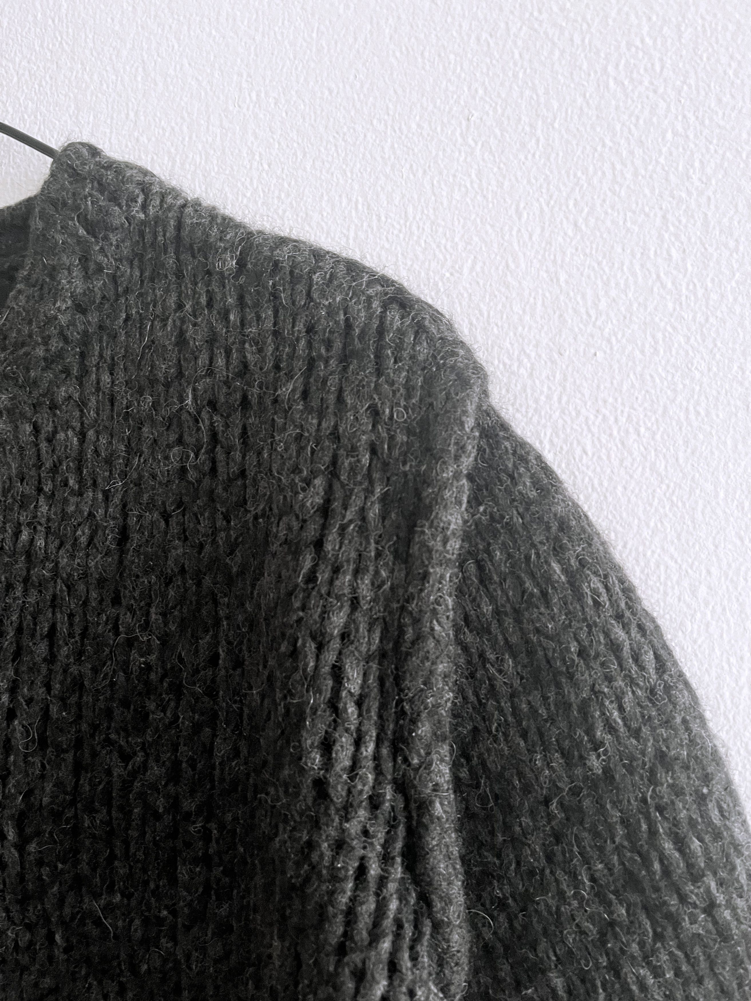 Isabel Benenato superfine alpaca knit sweater/ asymmetrical hem Size US S / EU 44-46 / 1 - 4 Thumbnail